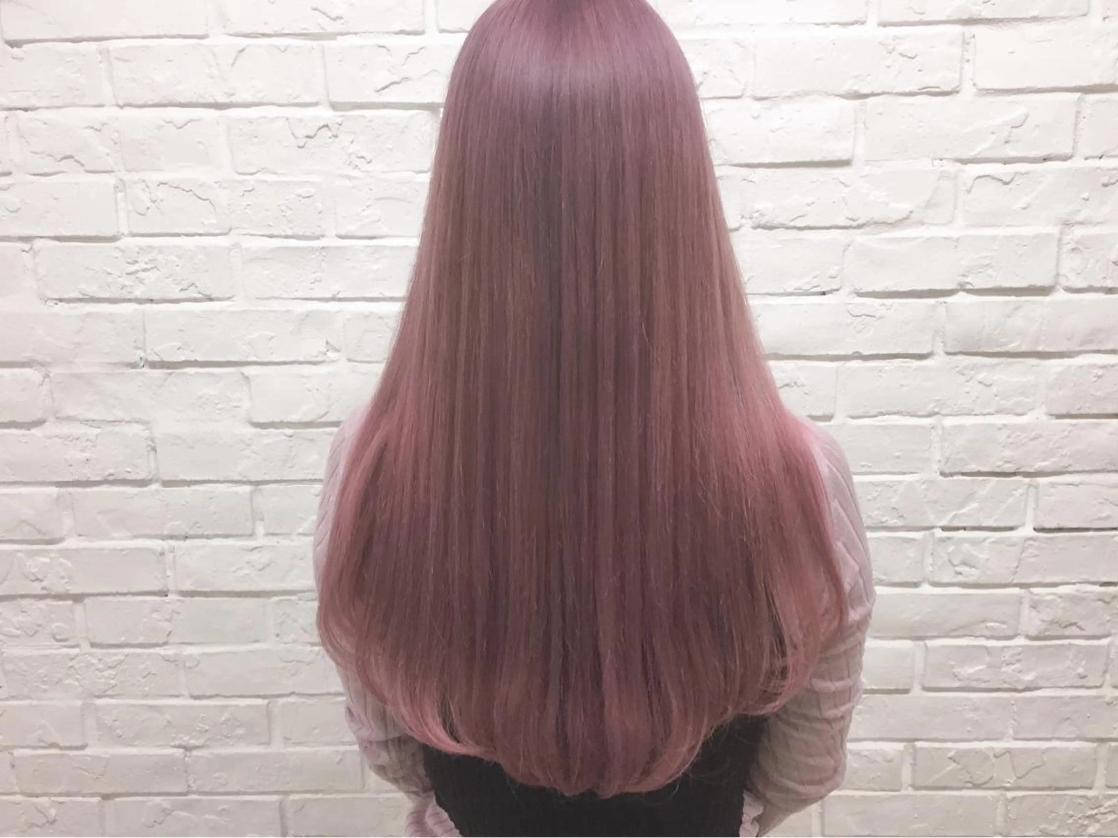ショート ミディアム セミロング ロング カラー ベージュカラー ブリーチ ピンクカラー ピンクベージュ Hairsalon F＋Moana by　HEADLIGHT所属・salonF 🔸hamaのマツエク・マツパデザイン