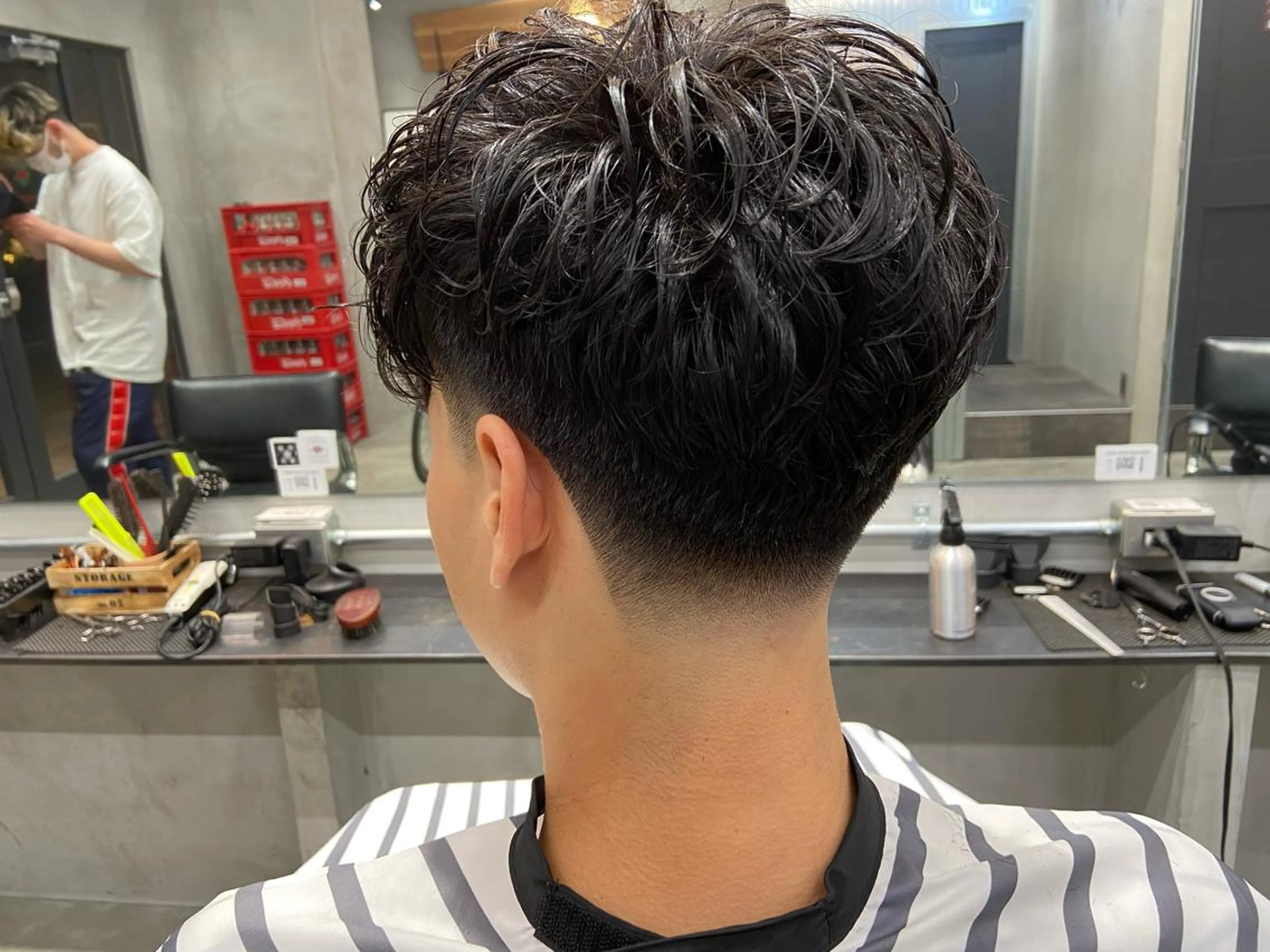 ショート カット パーマ FM【エフエム】HAVANA所属・💈圧倒的メンズ特化 明大前美容師💈のヘアスタイル