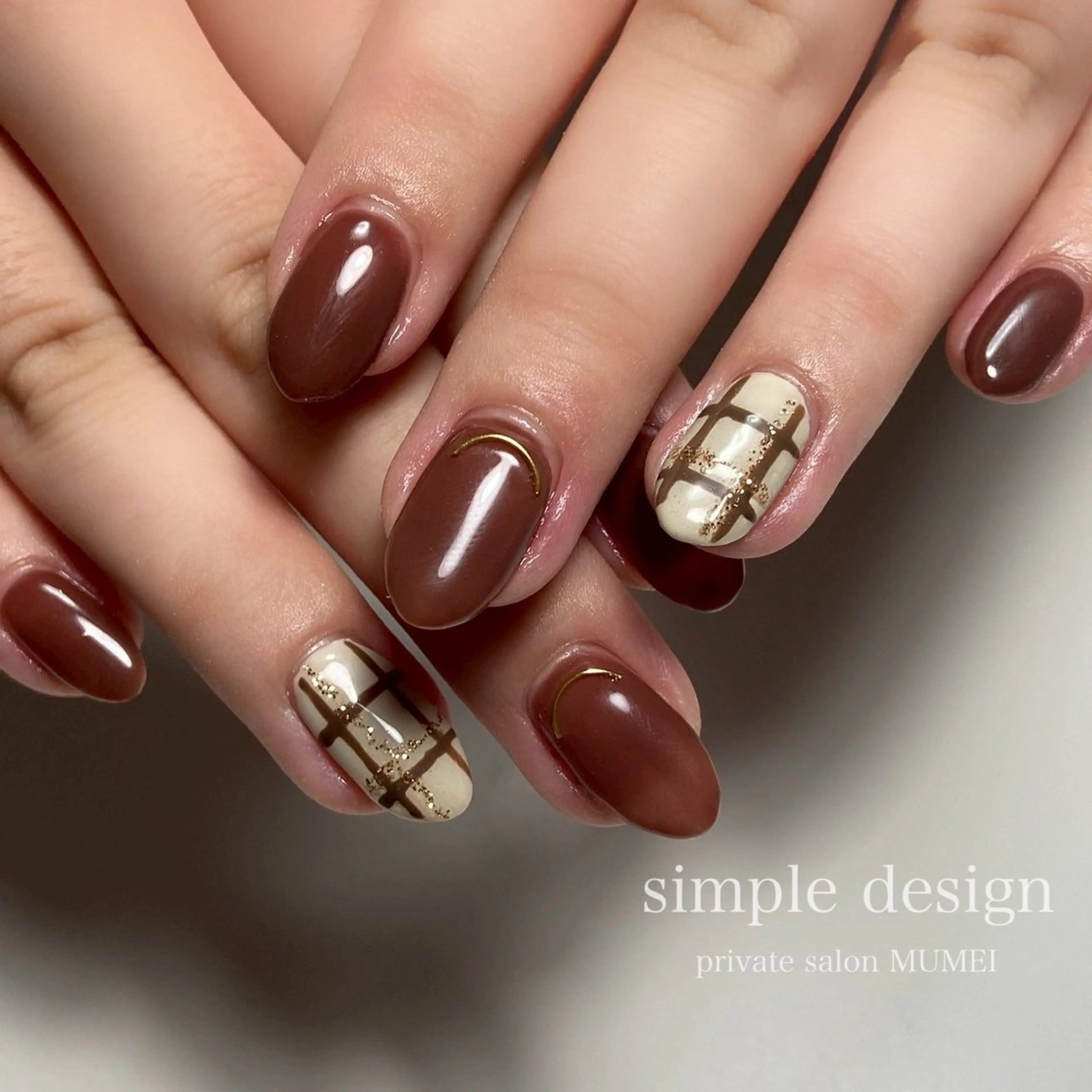 ネイル シンプルネイル ハンドネイル private salon MUMEI所属・🫧 KAORIのネイルデザイン