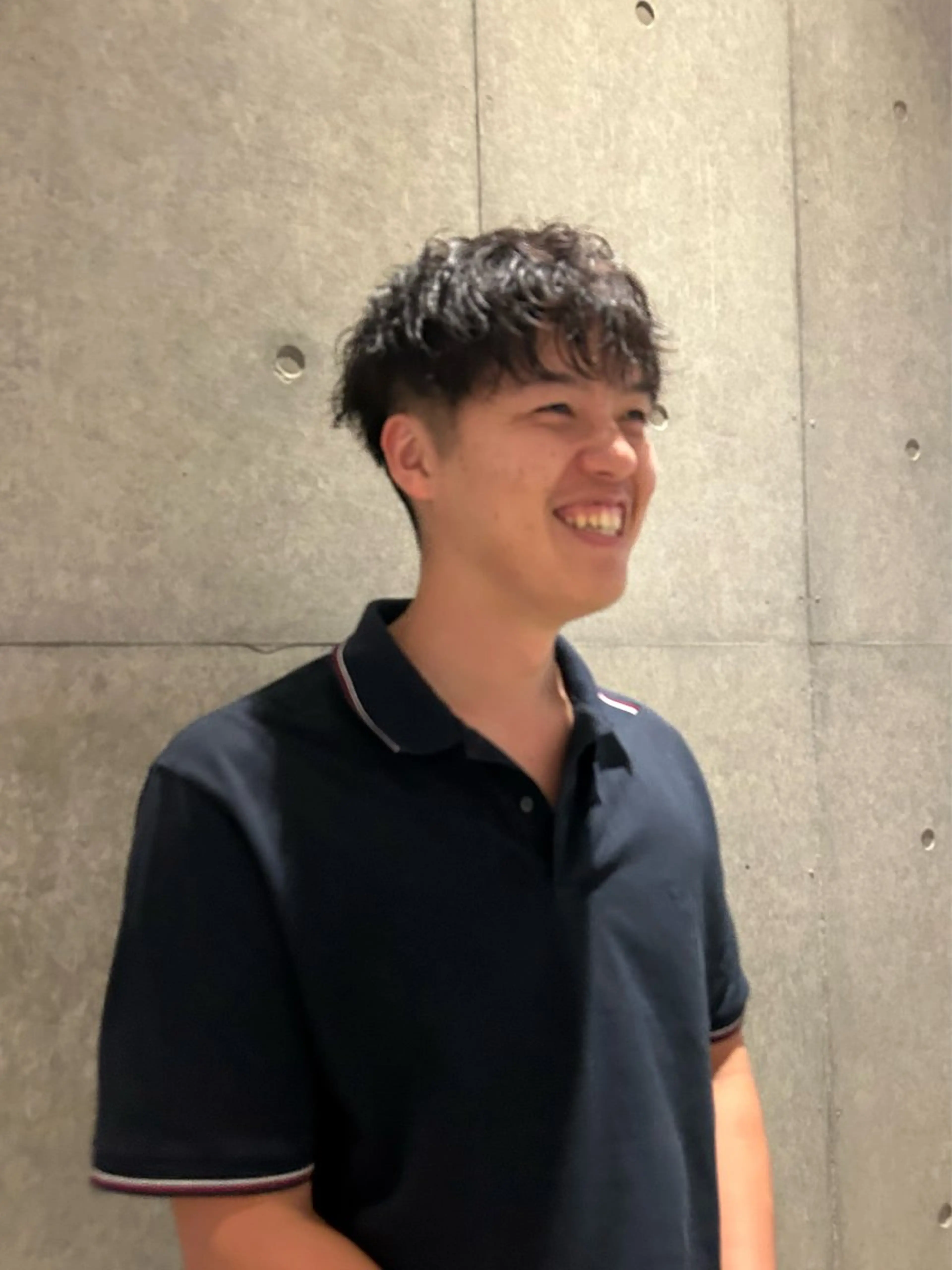 【メンズ限定】メンズカットパーマ🧑🏻‍🦱炭酸シャンプー＋眉カット付きの写真