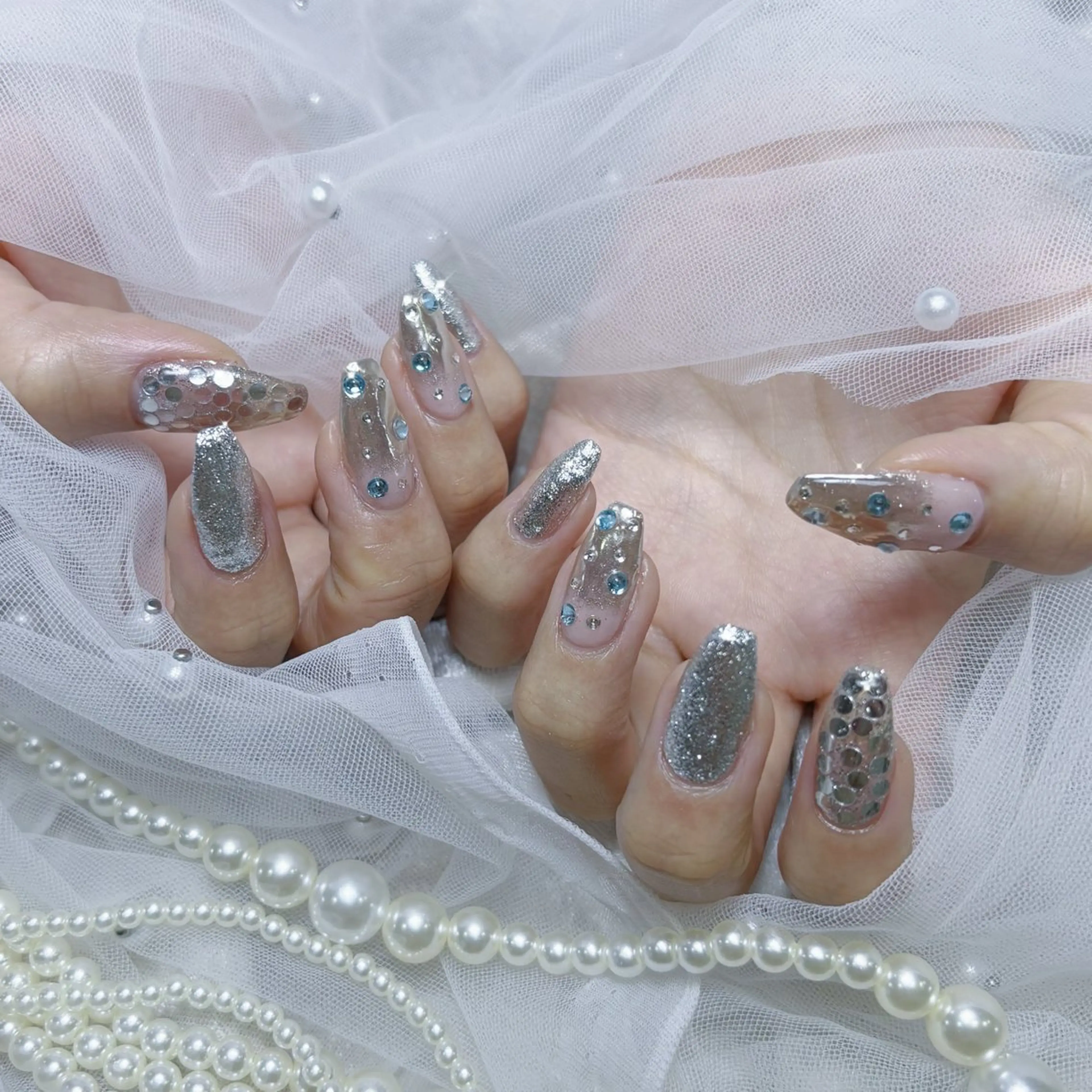 ネイル ハンドネイル Monart♡ あいりのネイルデザイン