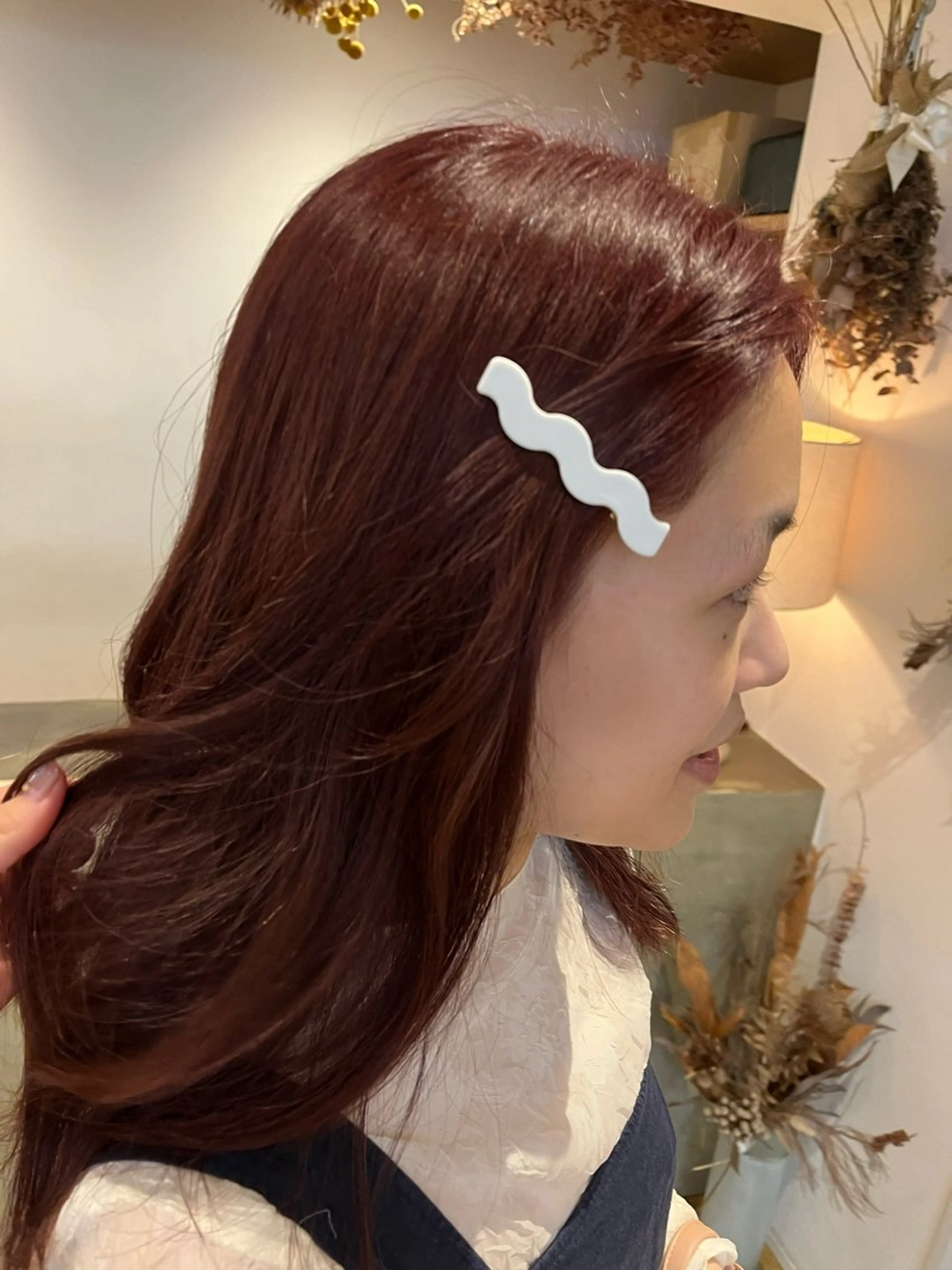 カラー ブリーチ ブリーチなしカラー 凜 (りん)のヘアスタイル