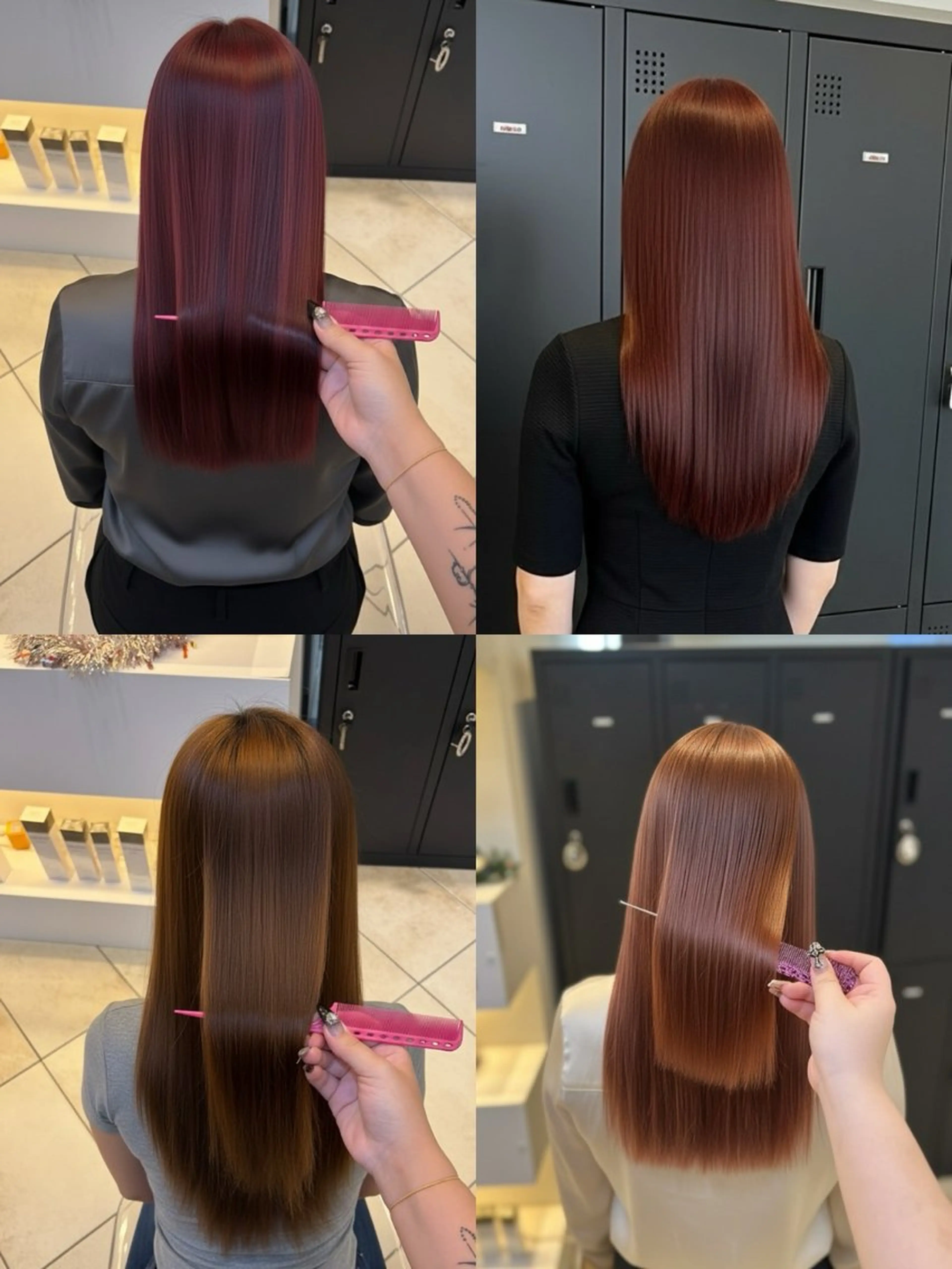 カラー ヘアカラー エリアマネージャー 復活の大澤竜馬のヘアスタイル