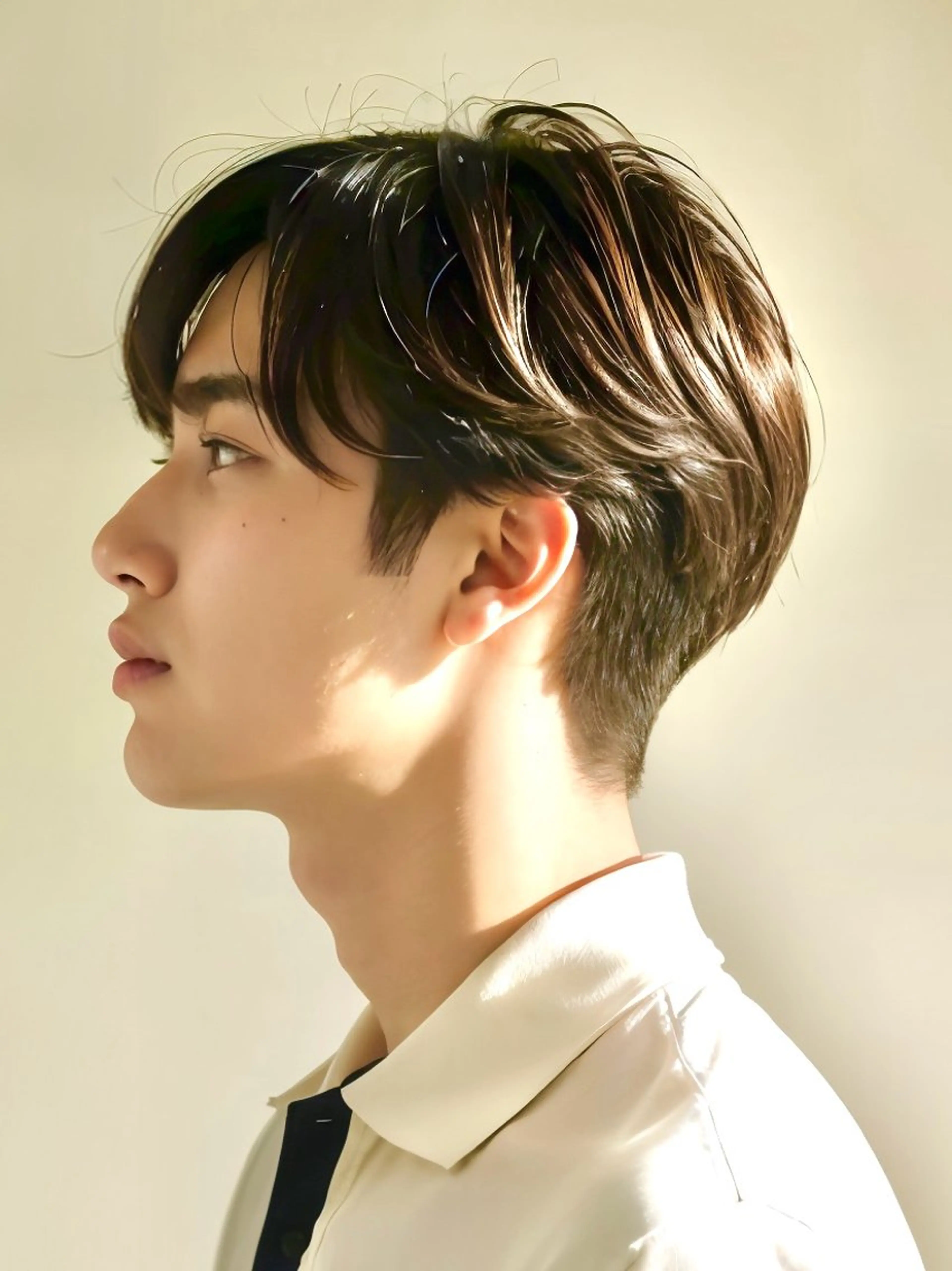 ショート カラー パーマ メンズ メンズ韓国風 メンズパーマ ツーブロック 刈り上げ 韓国風ヘア カット ヘアカラー パーマ 縮毛矯正 トリートメント ヘッドスパ 🎸メンズ/パーマ/ ショート🎸工藤達哉のヘアスタイル