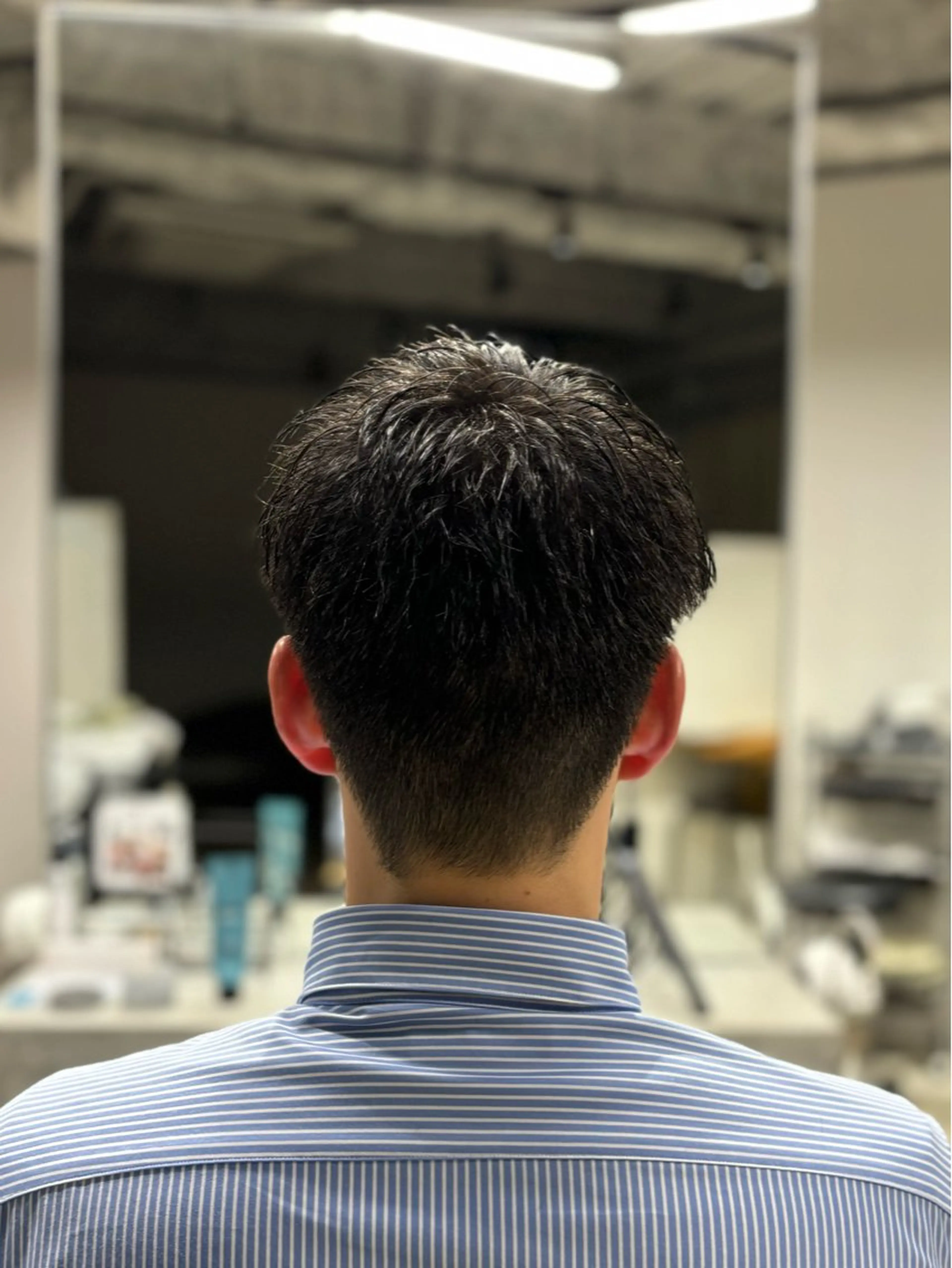 メンズ FLANER:所属・溝渕 天馬のヘアスタイル