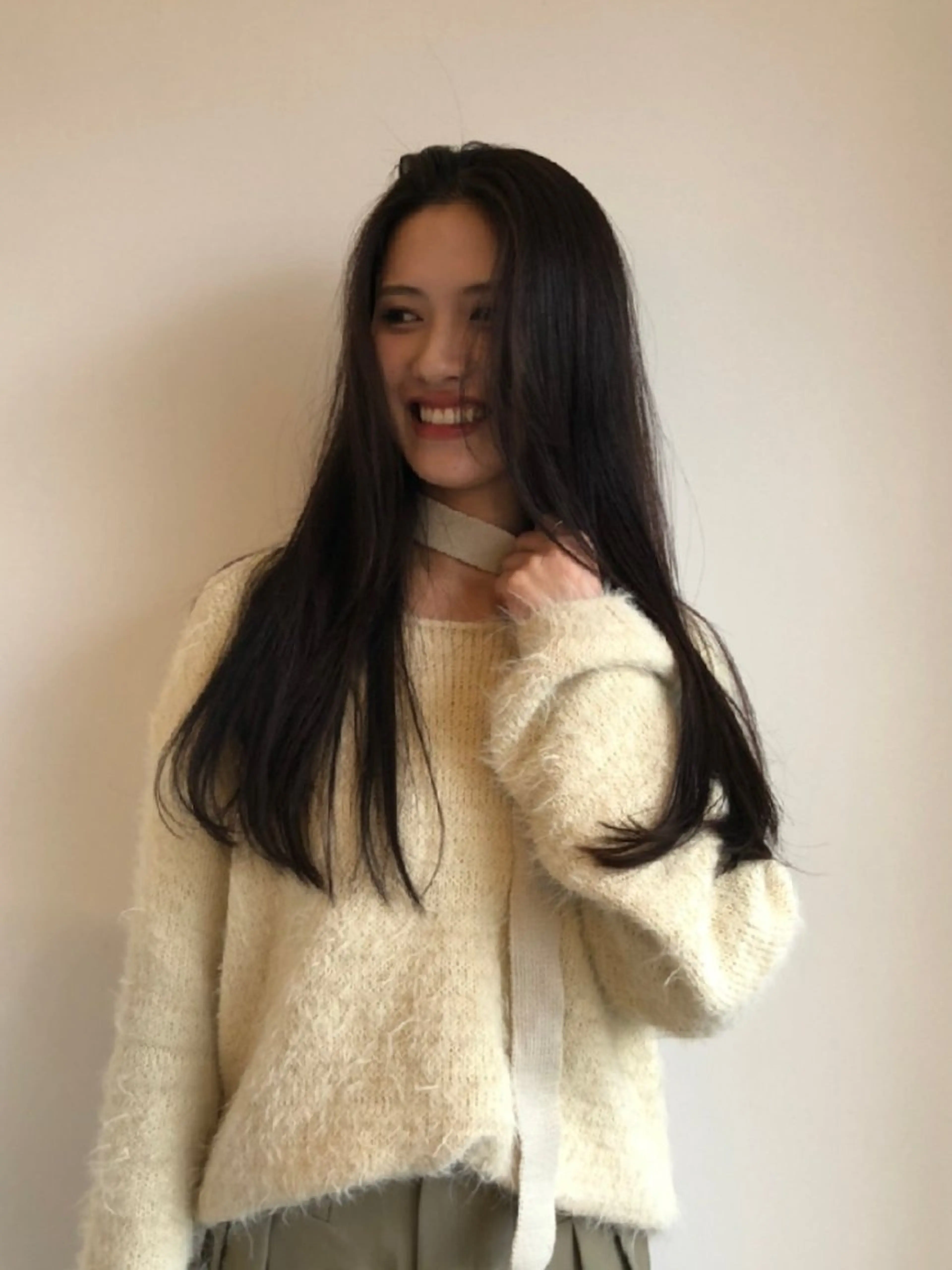 ロング カット ヘアカラー 韓国好き🇰🇷 美容師MIKUのヘアスタイル