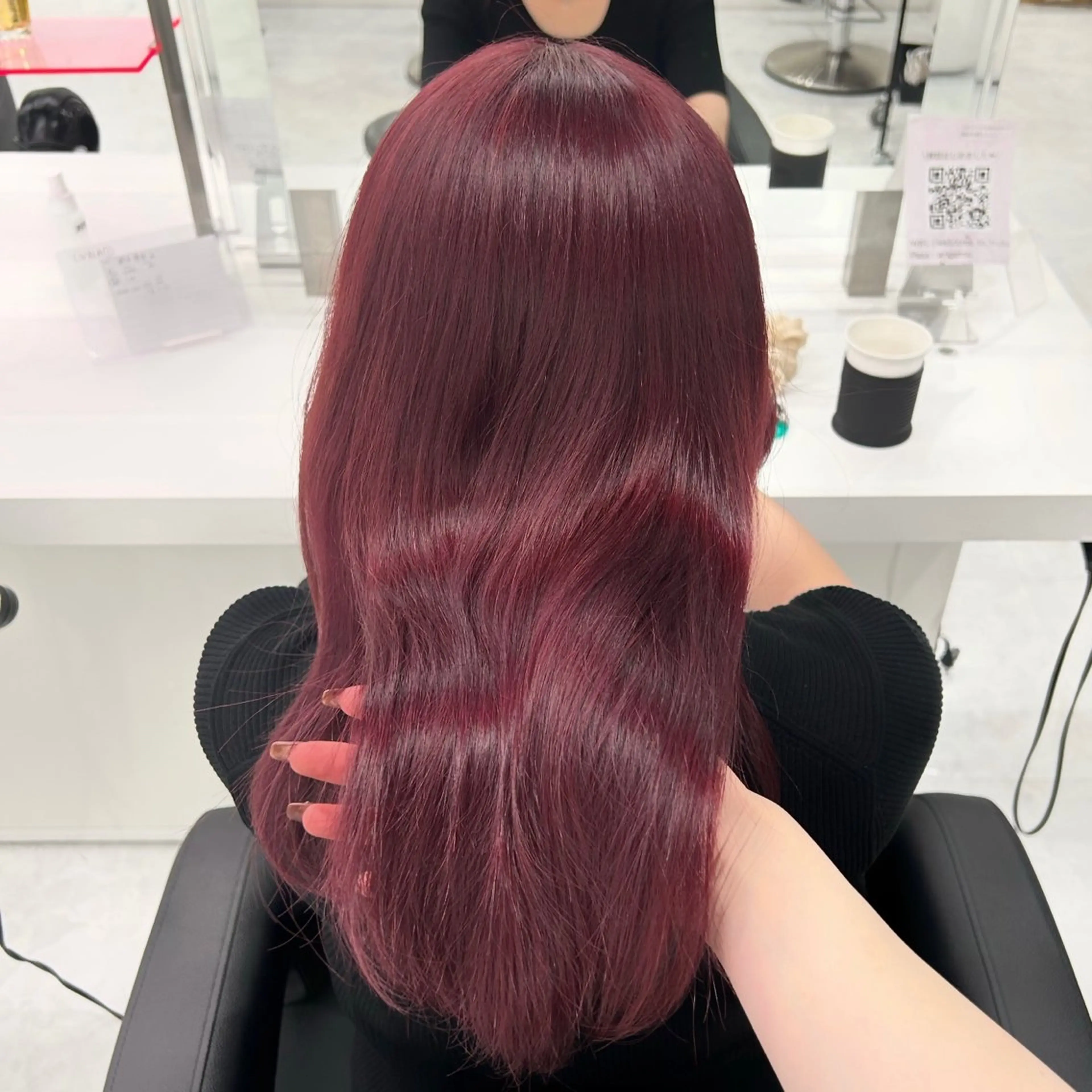 セミロング カラー ヘアアレンジ ヘアカラー トリートメント 愛されカラー🩷 はるなのヘアスタイル
