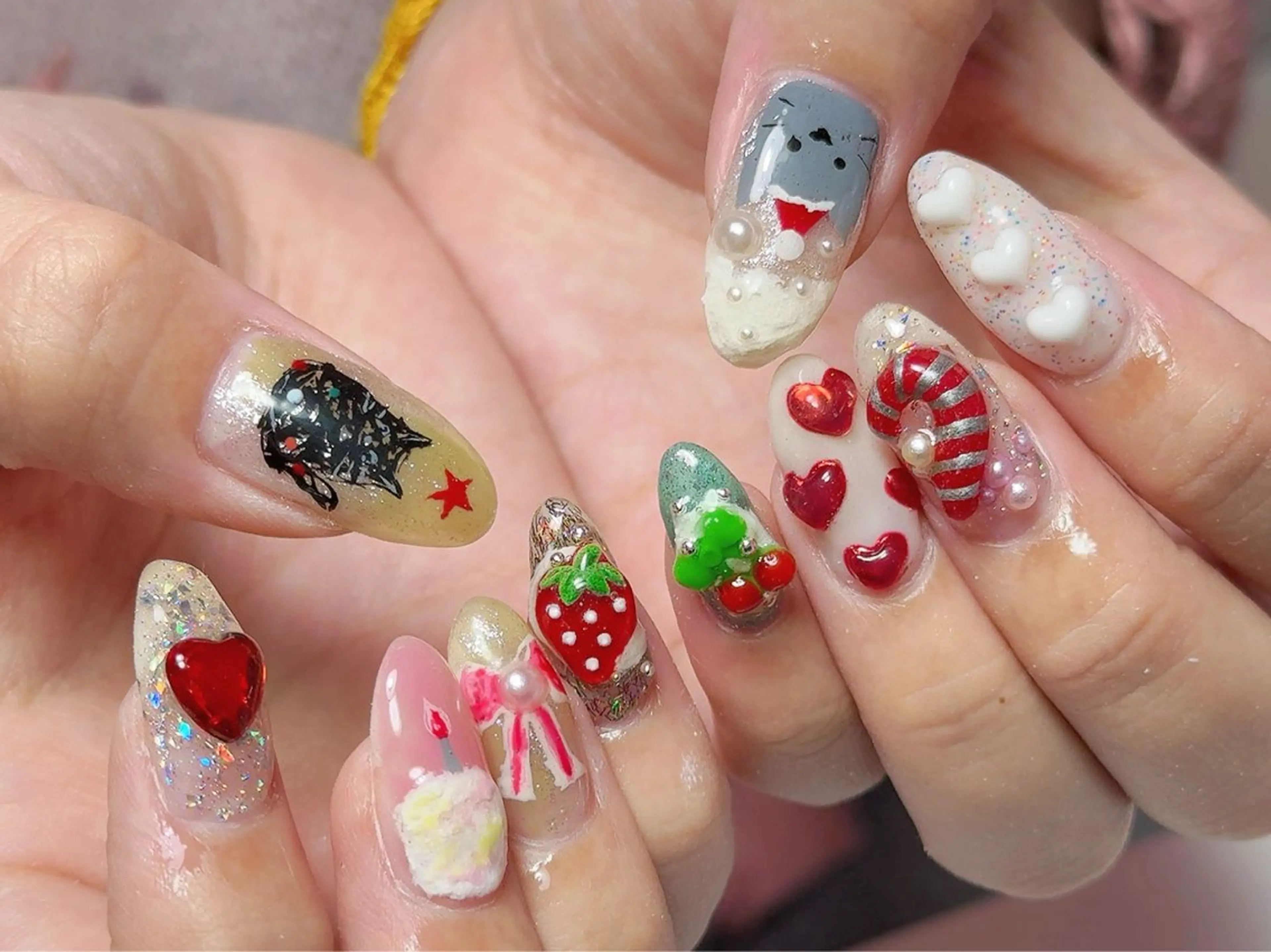 ネイル ハンドネイル Nail Atelier IamI所属・アイアムアイ 大村磨衣のネイルデザイン