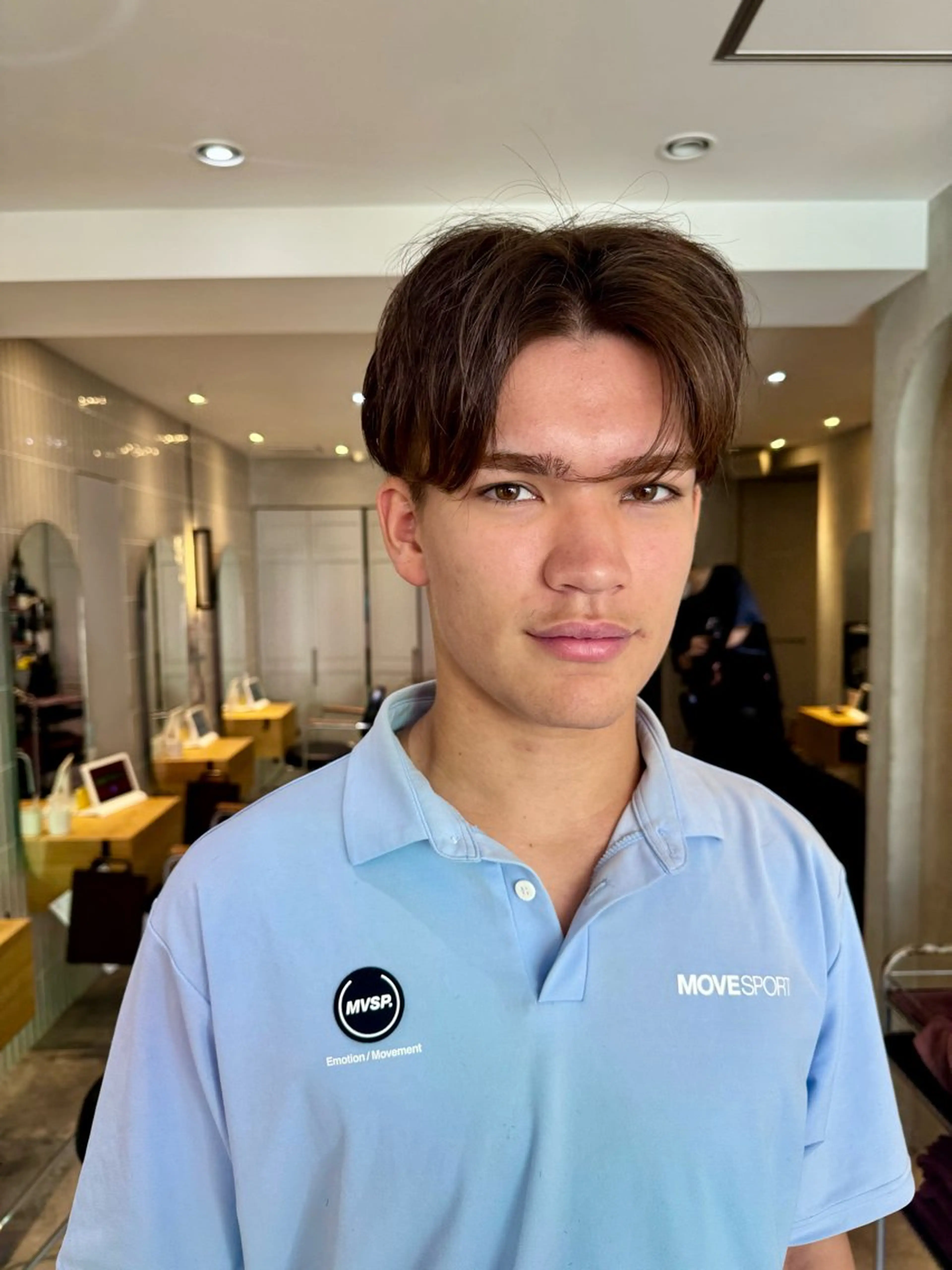 メンズカット+メンズ縮毛矯正+頭皮トリートメントの写真