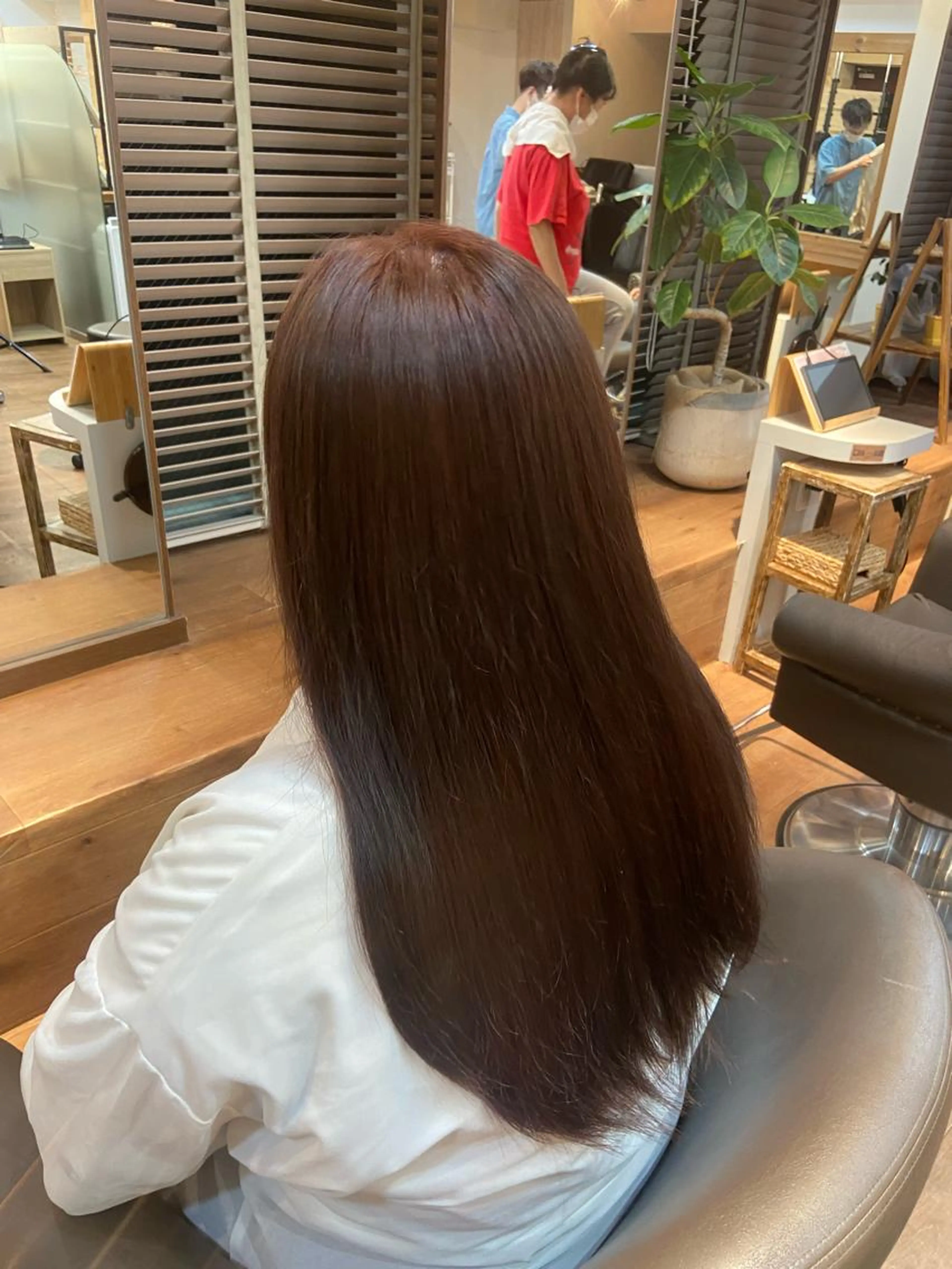 ⚠️営業後からのご案内❗️ファッションカラー（ブリーチ、黒染めの方すみません🙇‍♂️）ロングヘアの写真