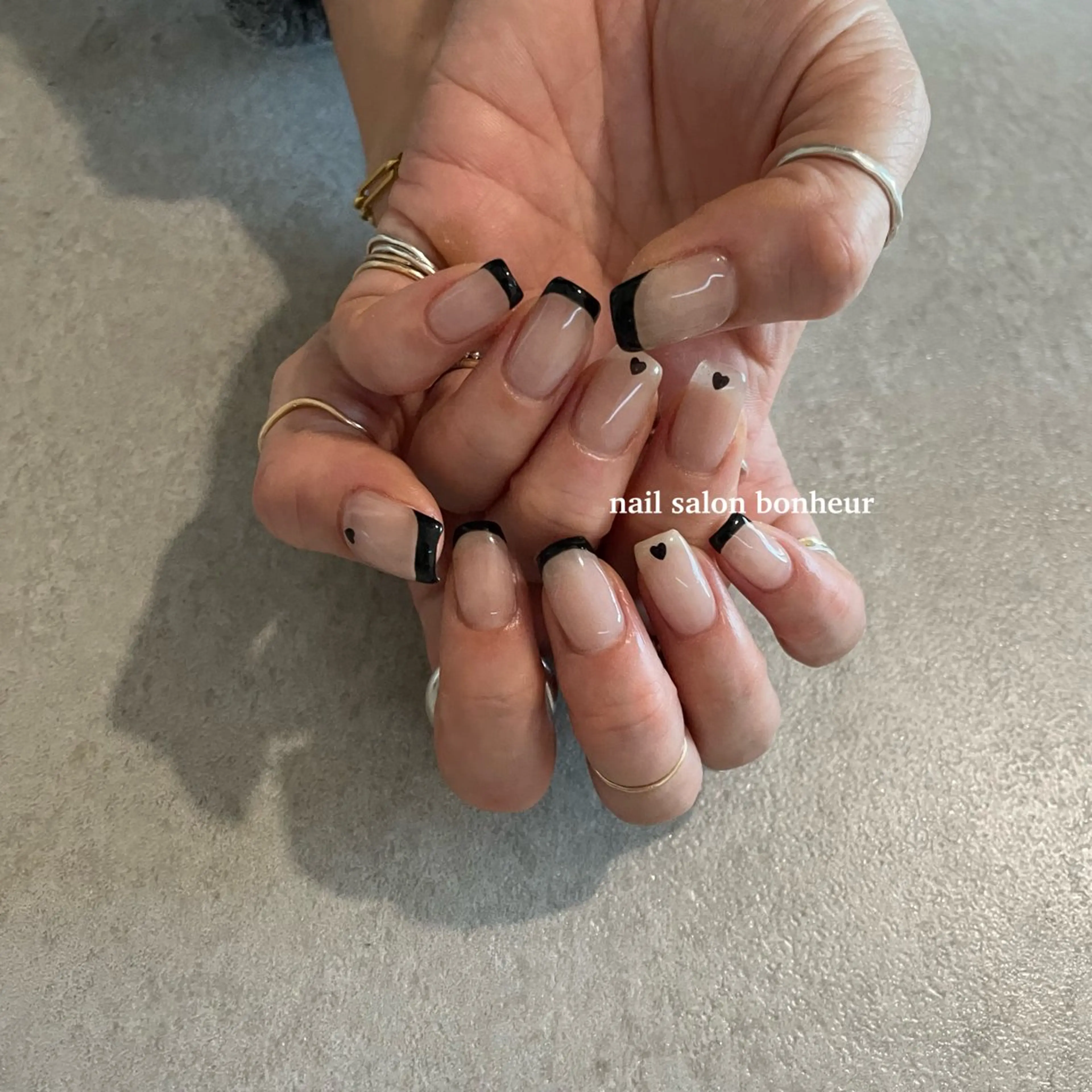 ネイル ハンドネイル nail salon bonheurのネイルデザイン