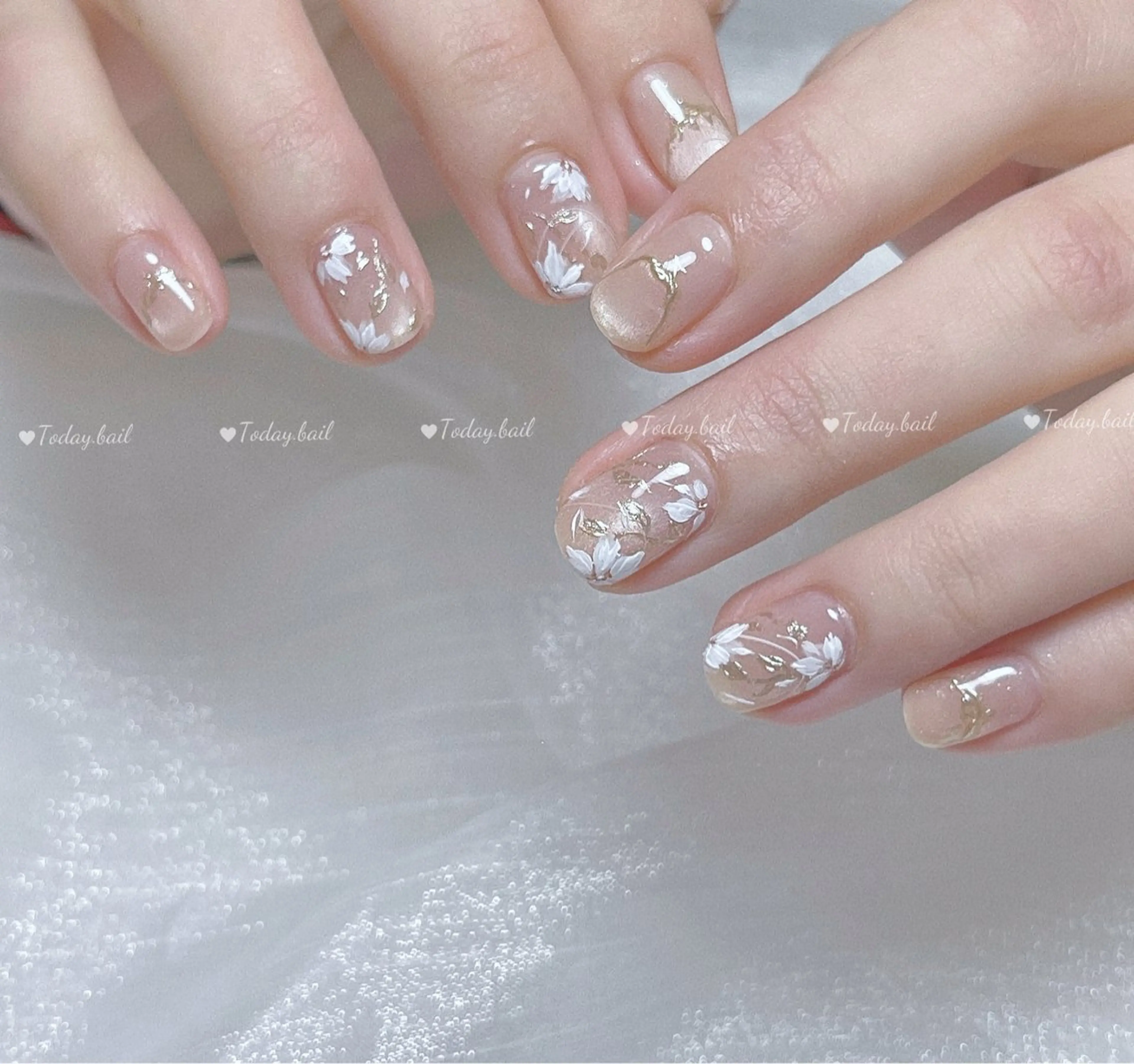 ネイル ハンドネイル 🎀Today nail💅のネイルデザイン