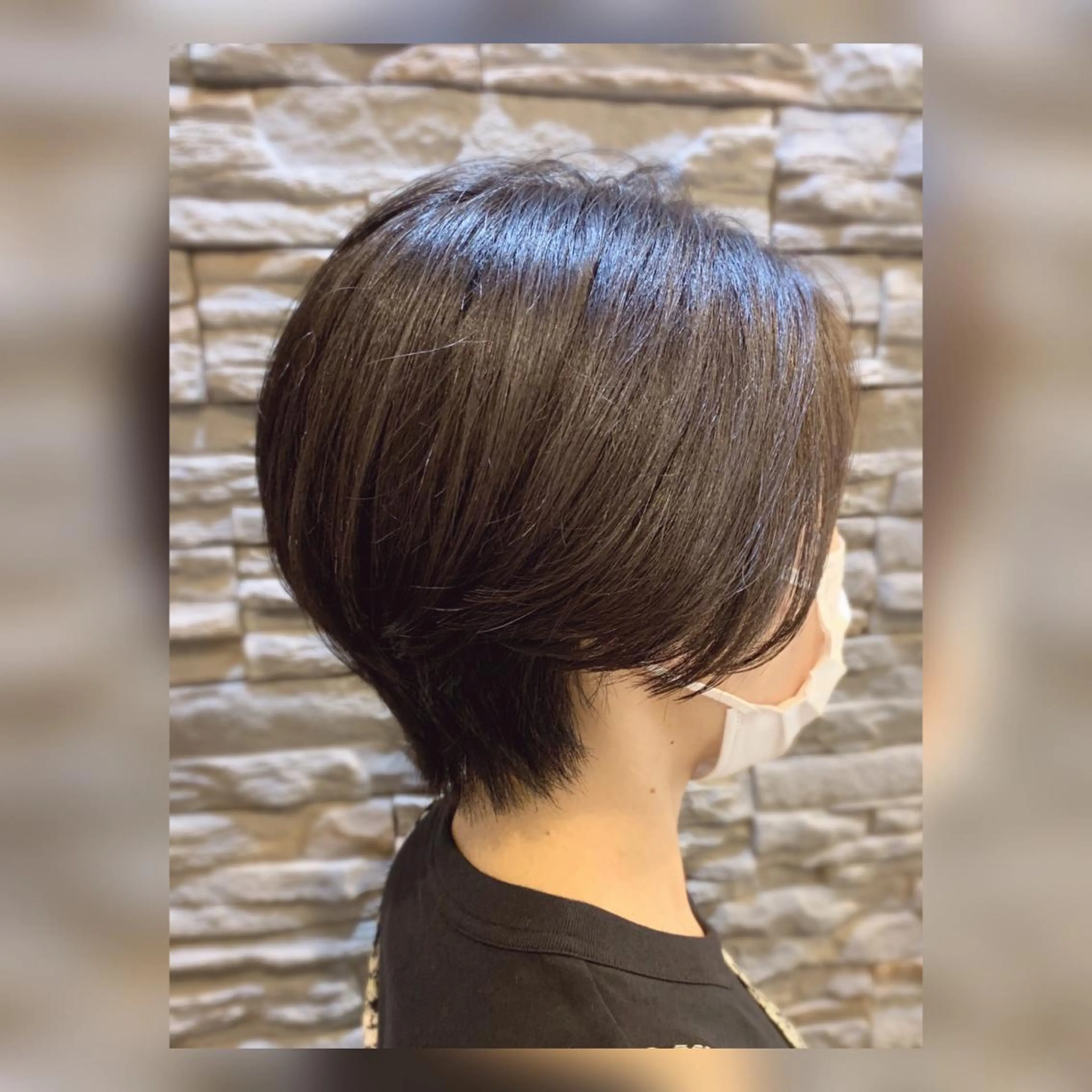 ショート ハンサムショート ショートヘア 髪質改善美容室Qin hair所属・【女性限定】 👑hanaのヘアスタイル