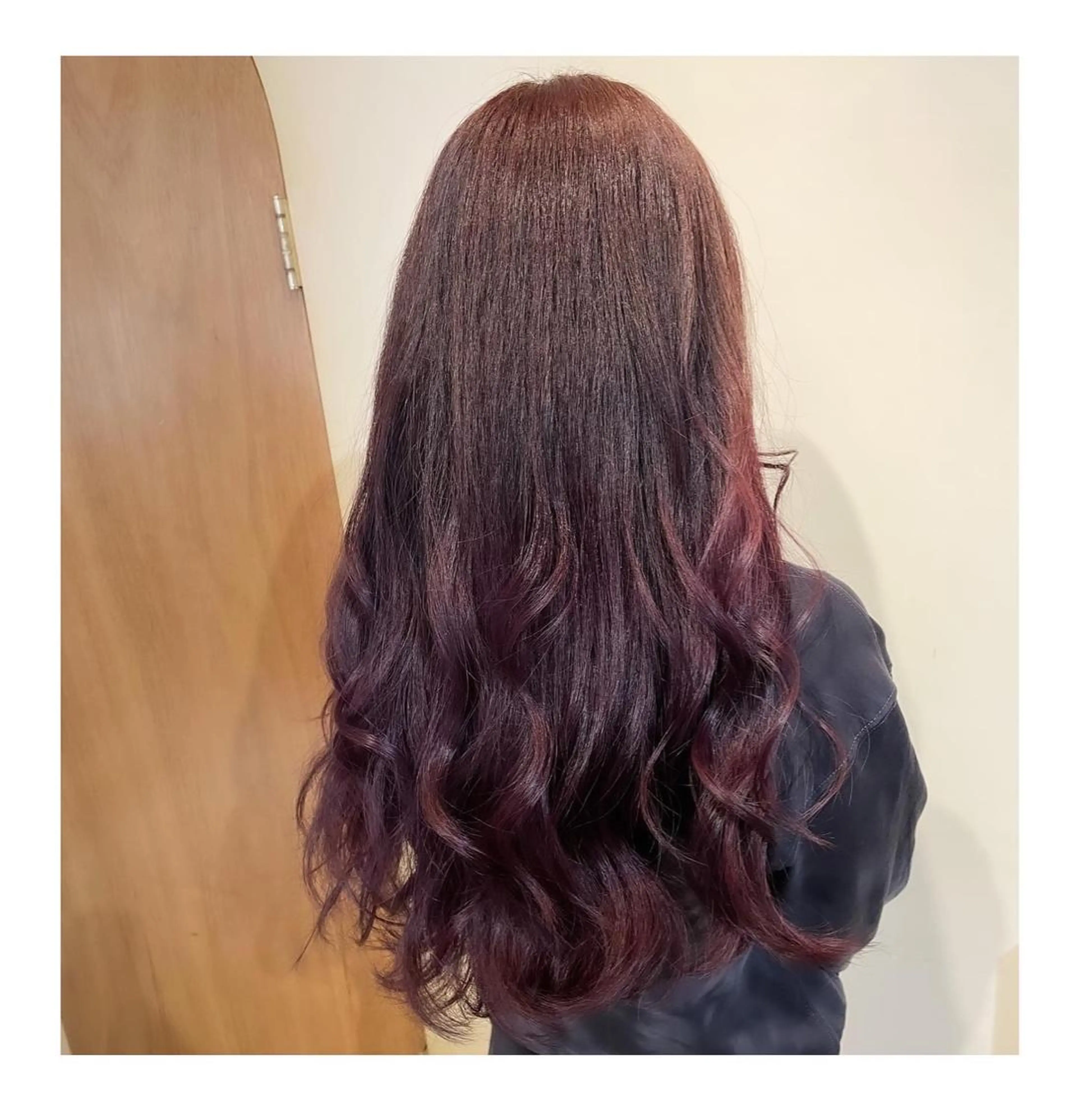 ロング カラー ヘアカラー トリートメント ❁⃘ ち だ り さ ❁⃘のヘアスタイル
