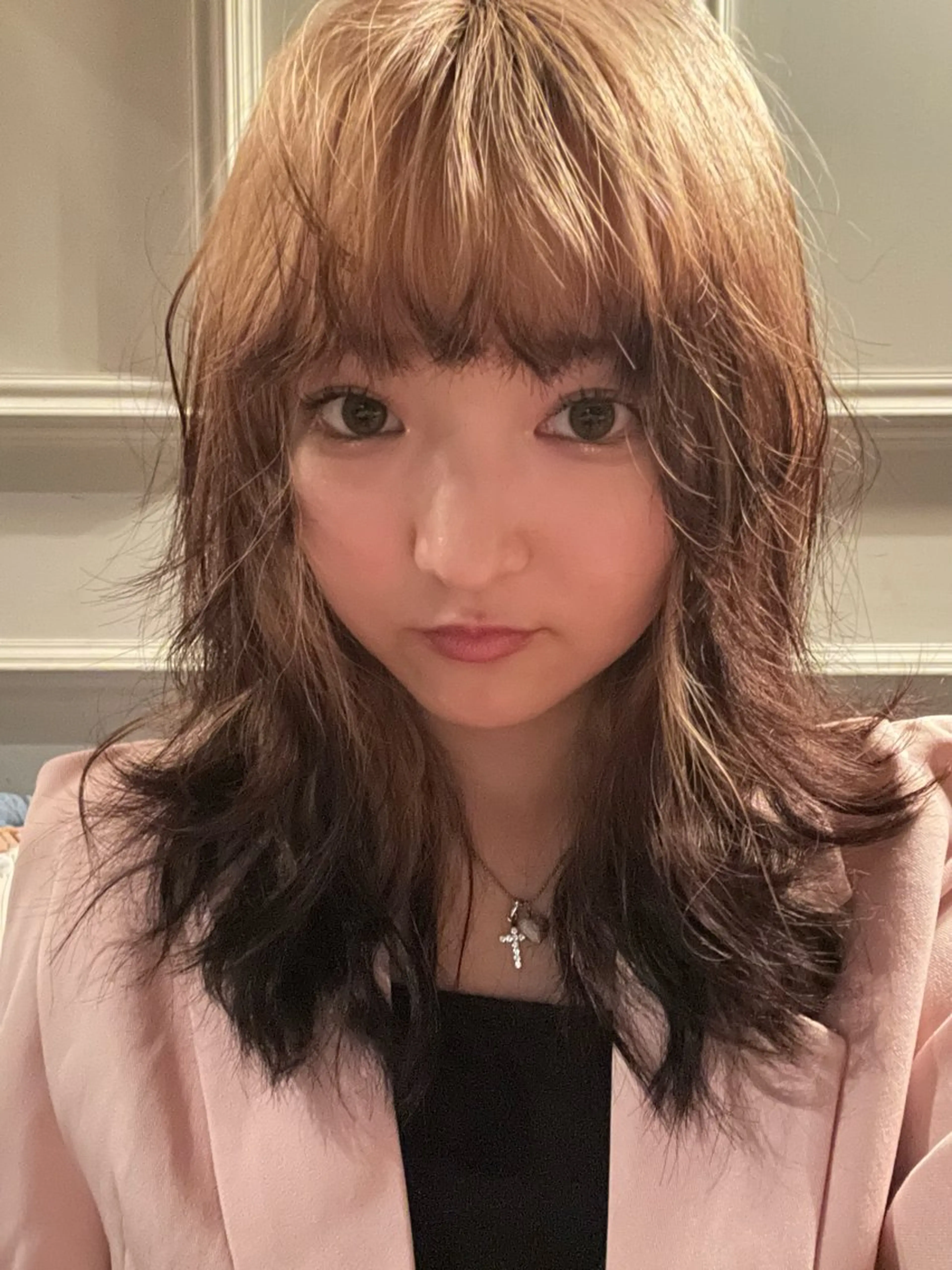 セミロング レイヤー／ボブ ケアカラー／ヒナノのヘアスタイル