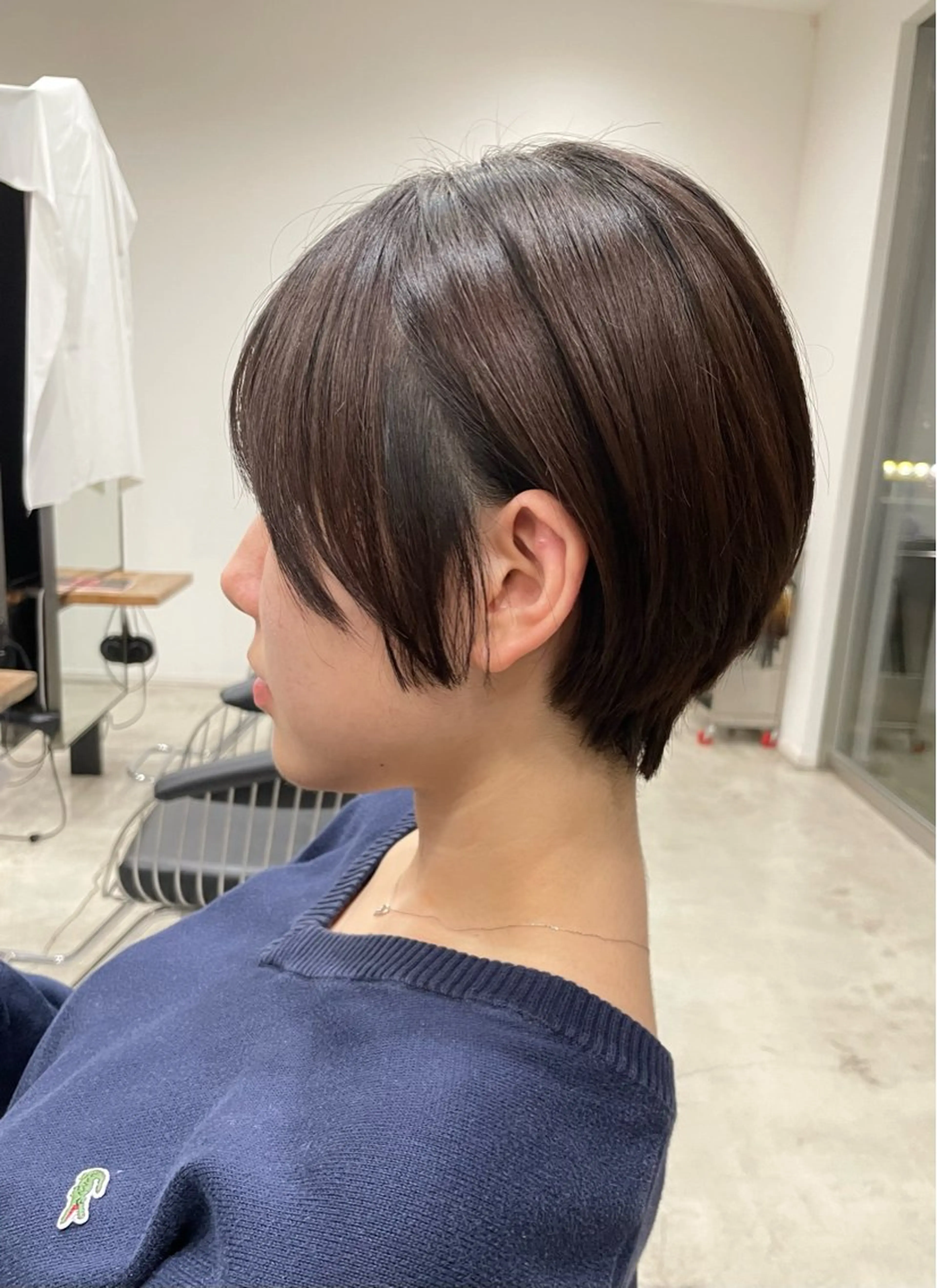 ショート 丸みショート ショートヘア カット ヴァンキャトル所属・芳賀 風斗のヘアスタイル
