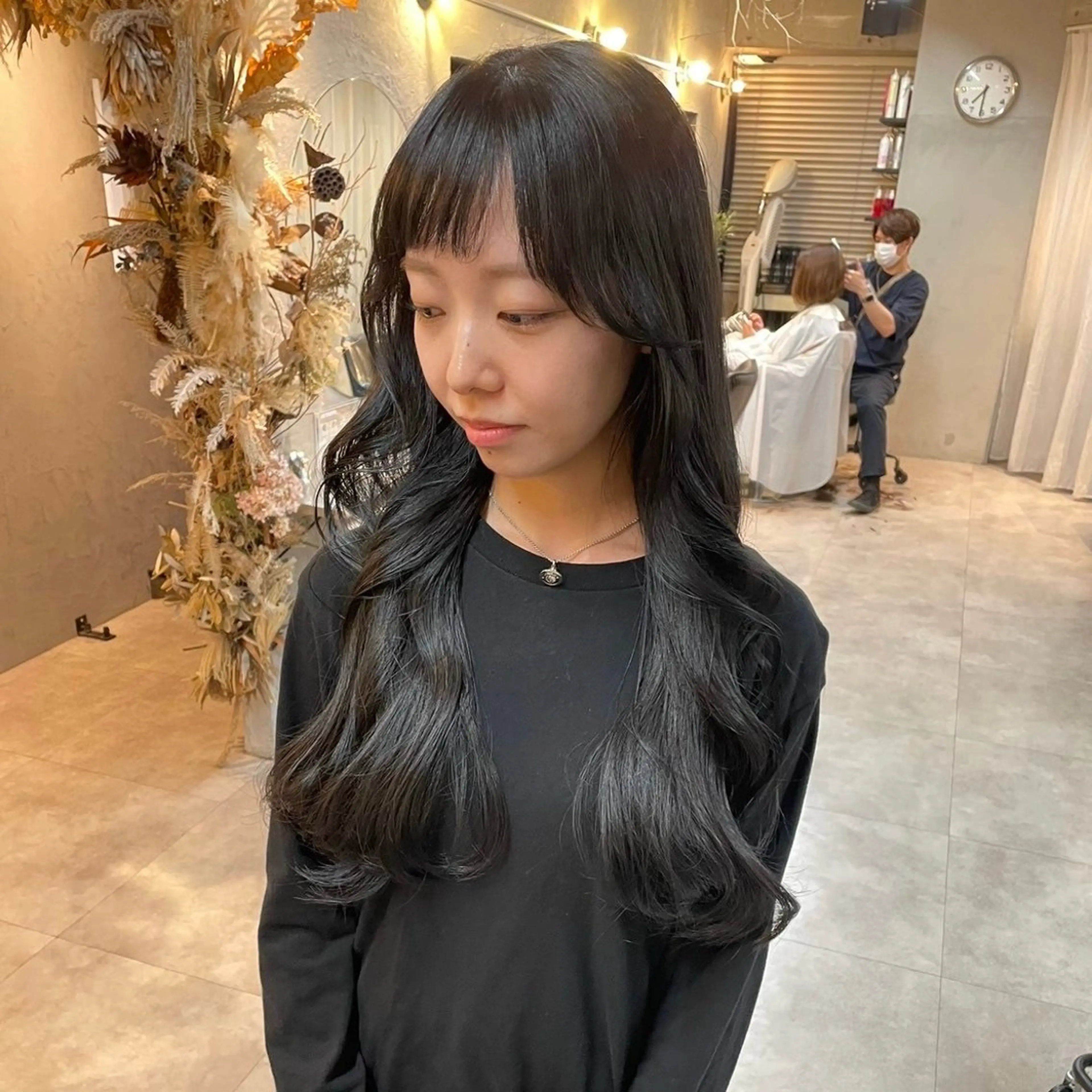 カラー 小浦 花澄のヘアスタイル