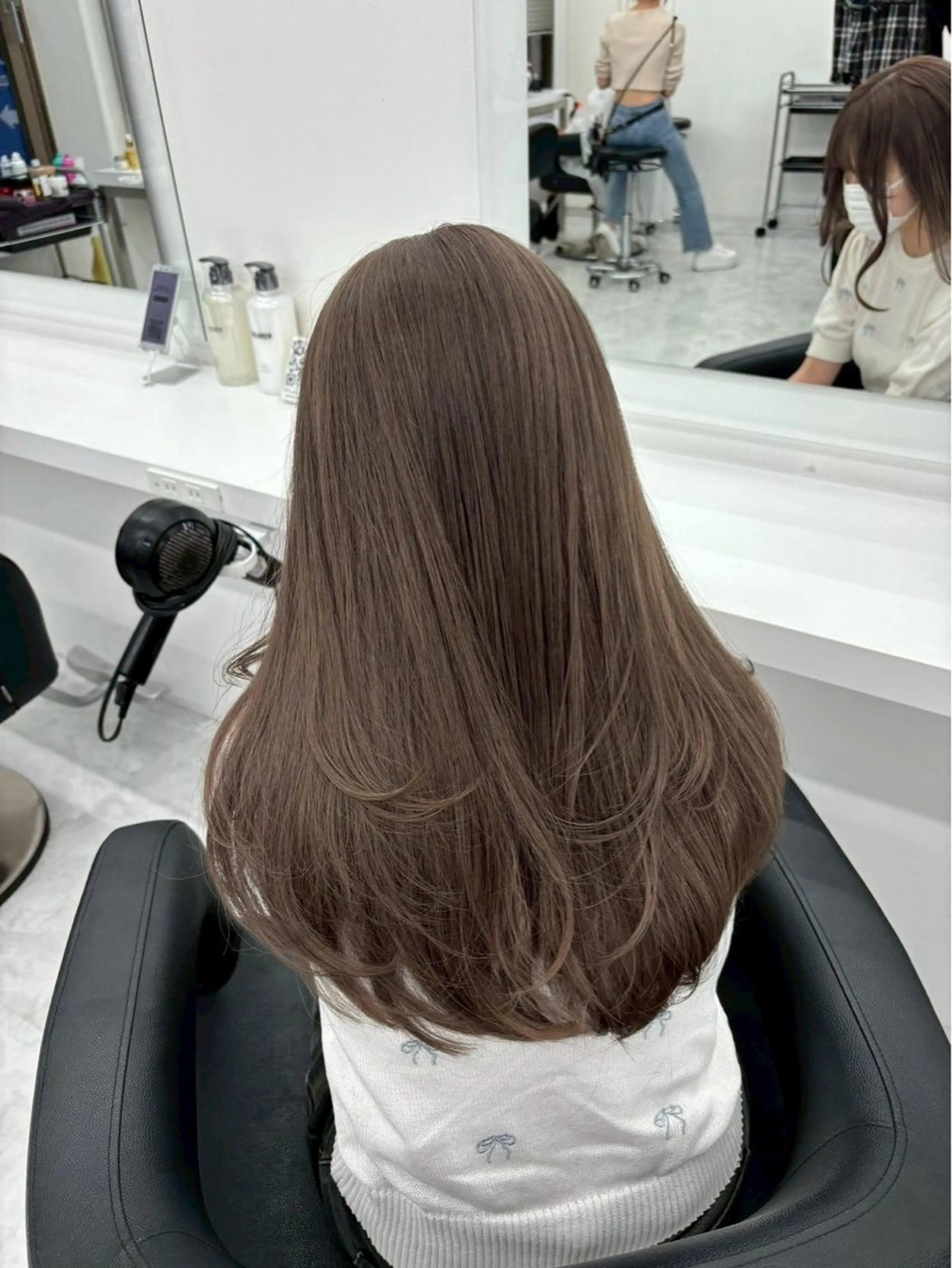 ロング カラー トレンドカラー🩵 羽衣🎀横浜🪄ྀིのヘアスタイル