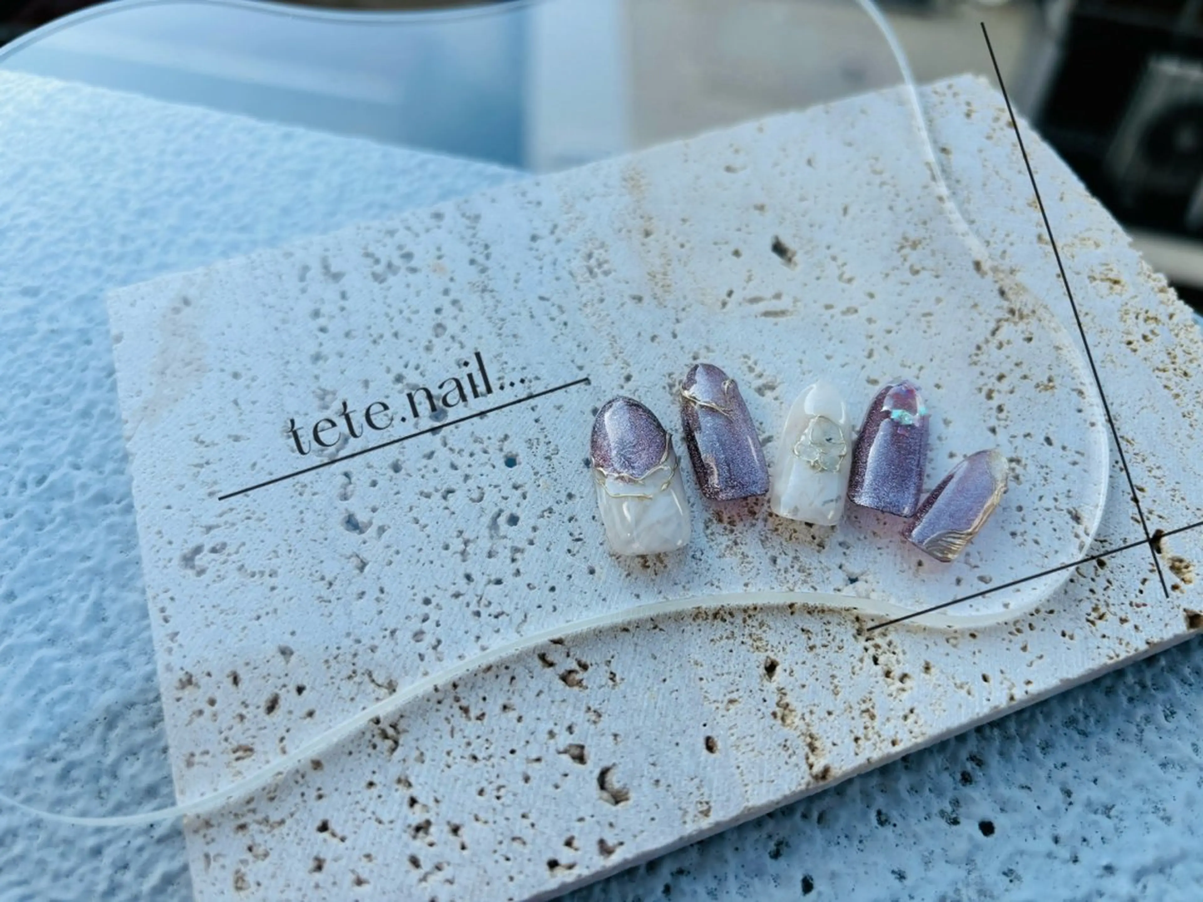 ネイル ハンドネイル tete. nailのネイルデザイン