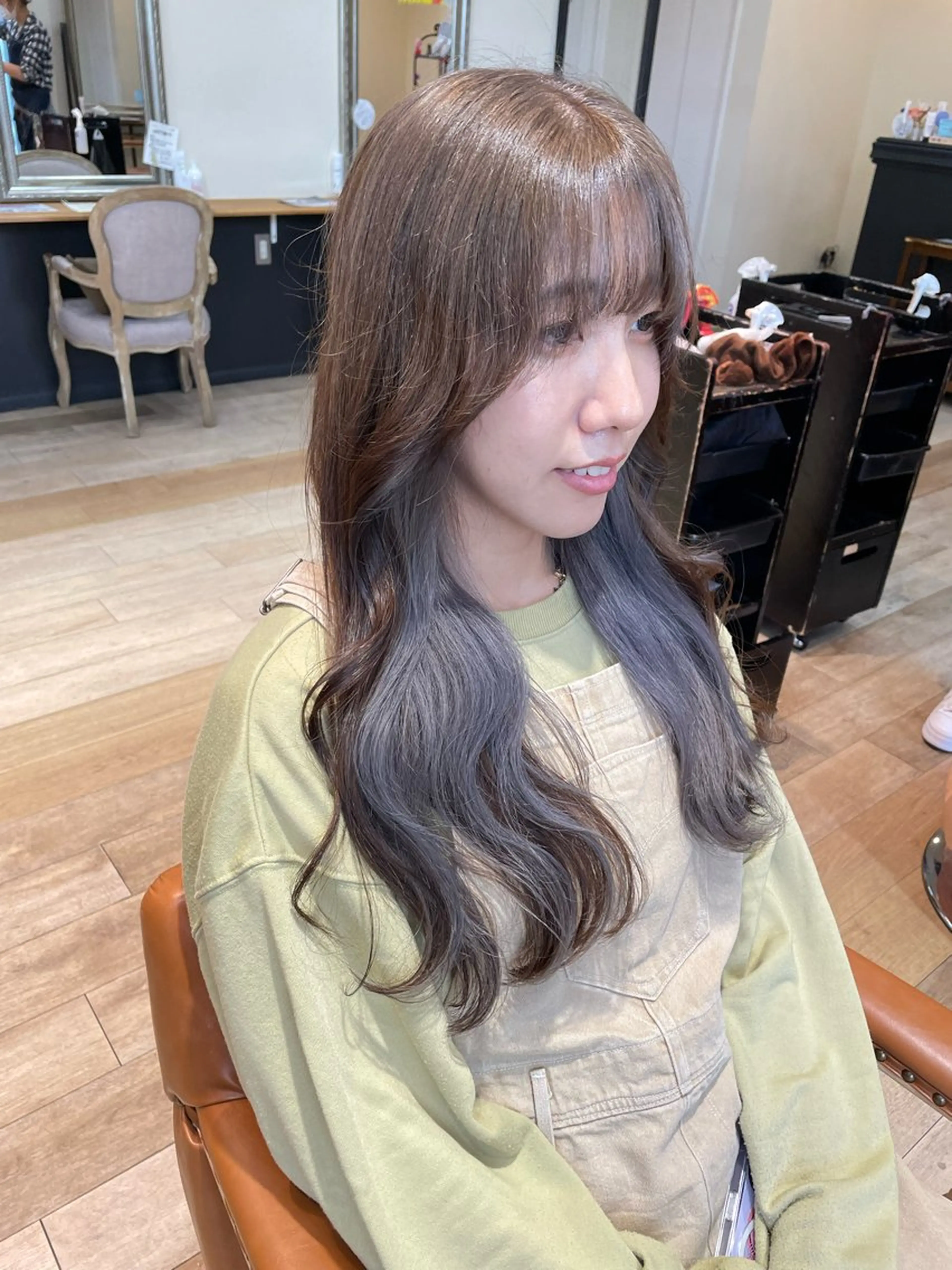 ロング 亀川蓮 Agu hairのヘアスタイル