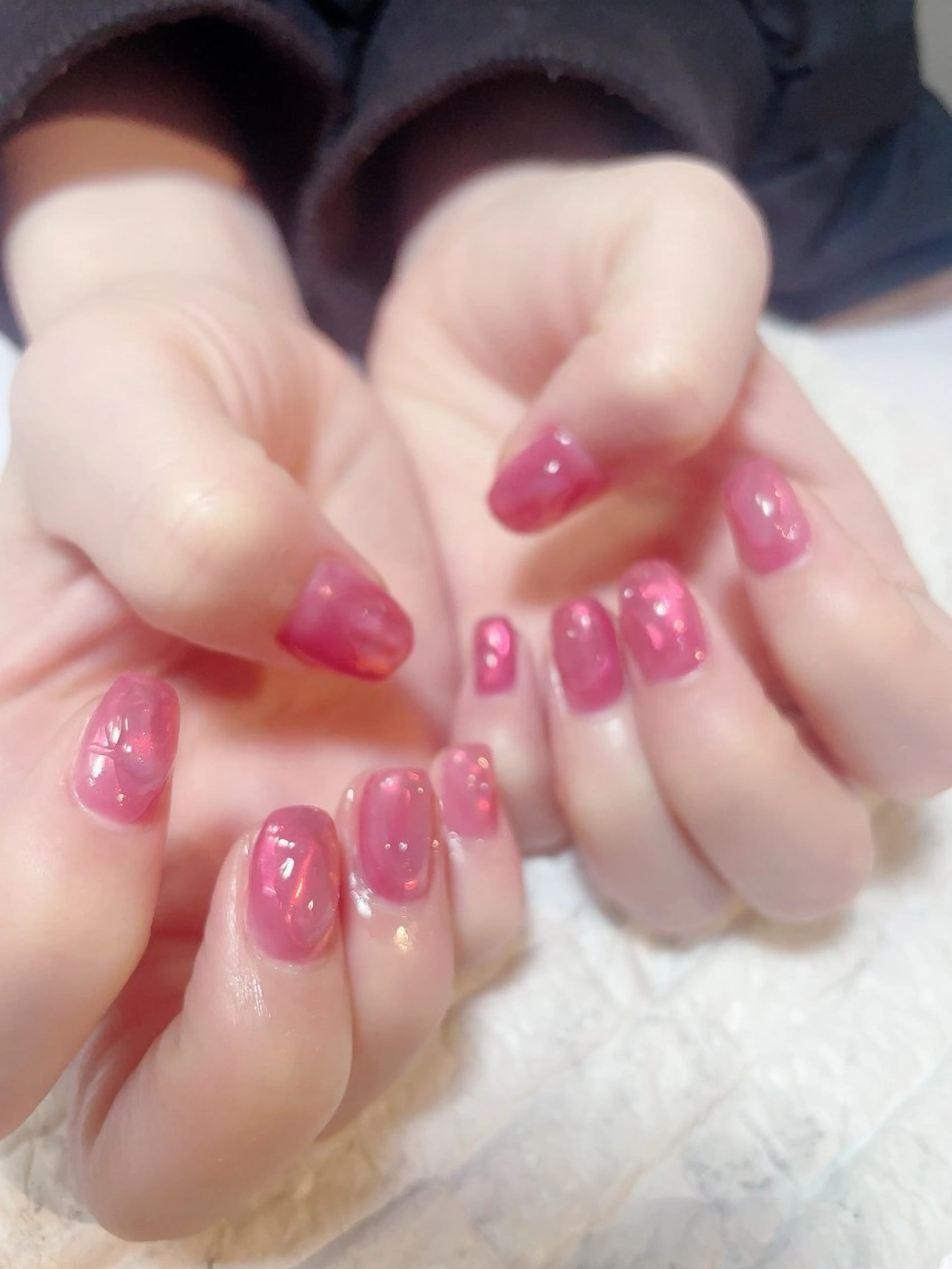 ネイル オーロラネイル yochi nailのネイルデザイン