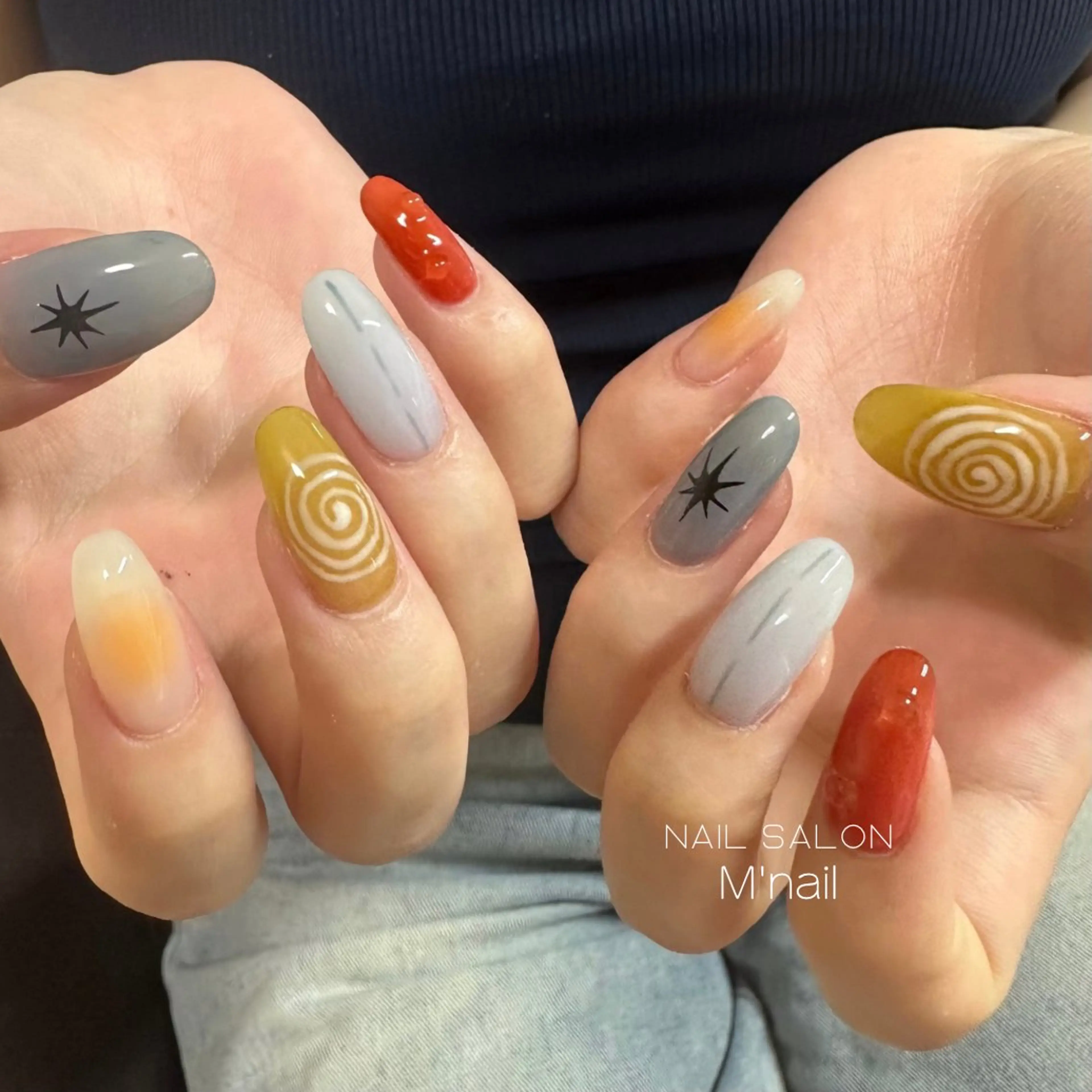ネイル ハンドネイル M' nailのネイルデザイン