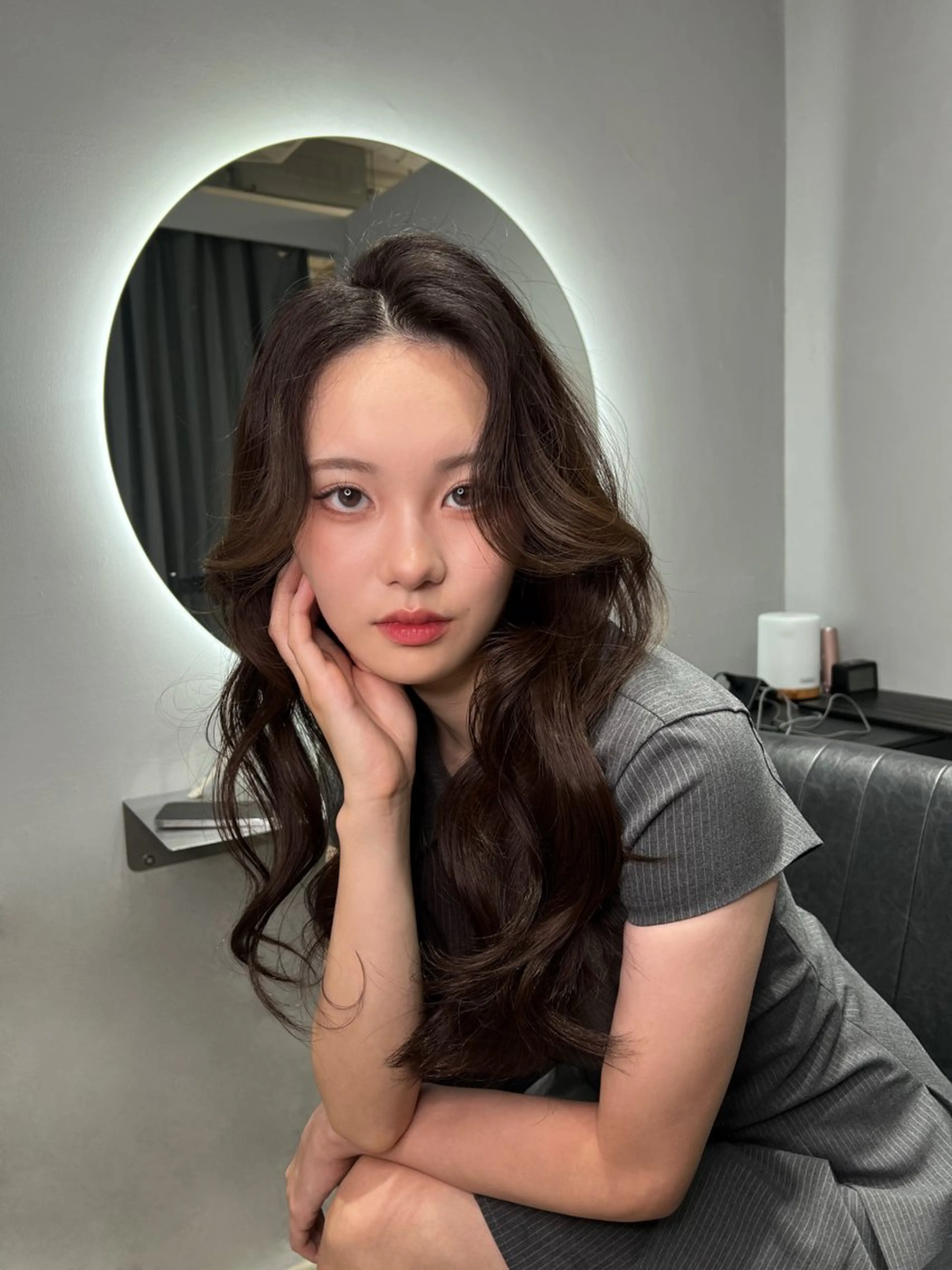 ロング カラー カット ヘアカラー トリートメント etora 渋谷所属・itaru/網紅ヘア 🇨🇳ケラチンTRのヘアスタイル