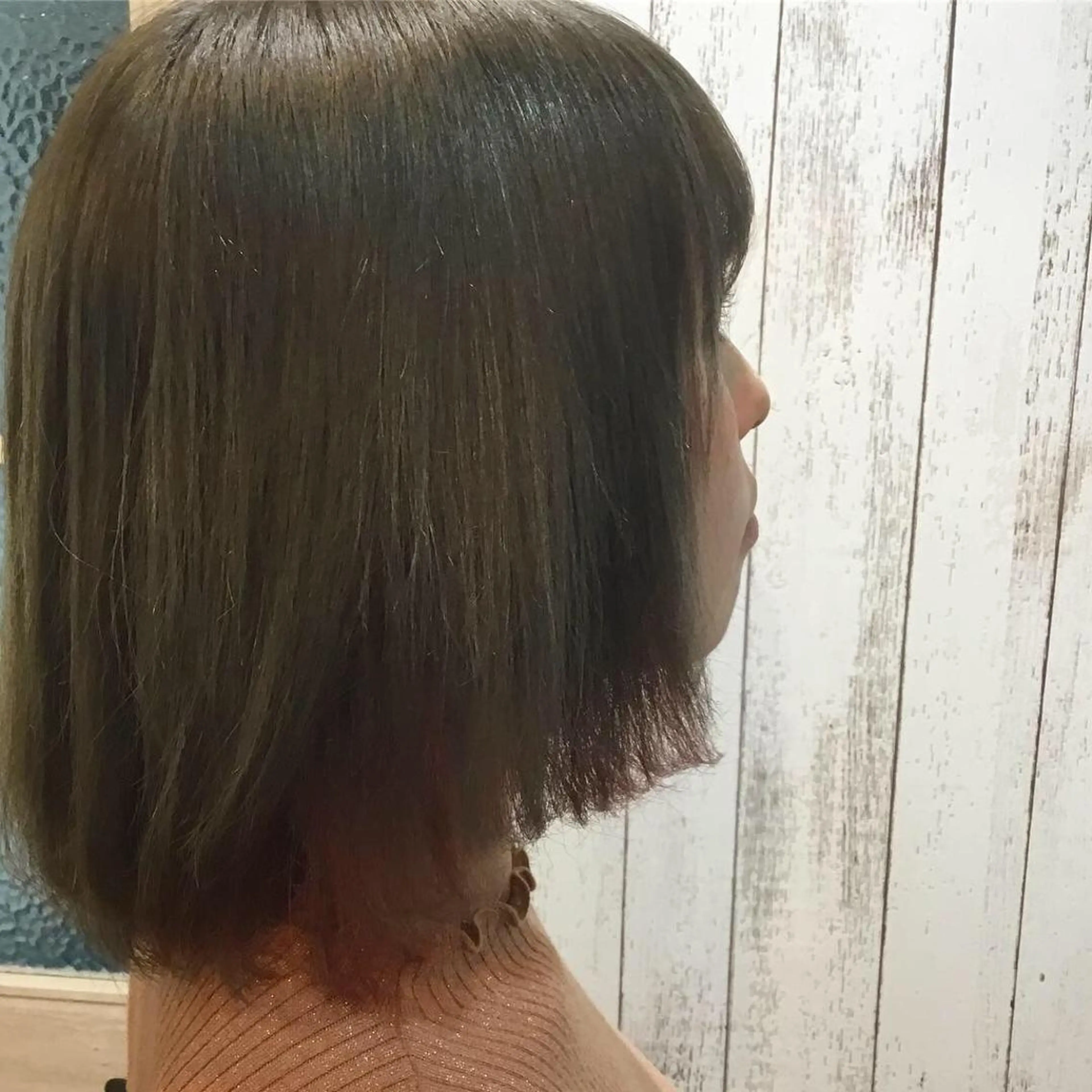 ミディアム カラー 金崎 新吾のヘアスタイル
