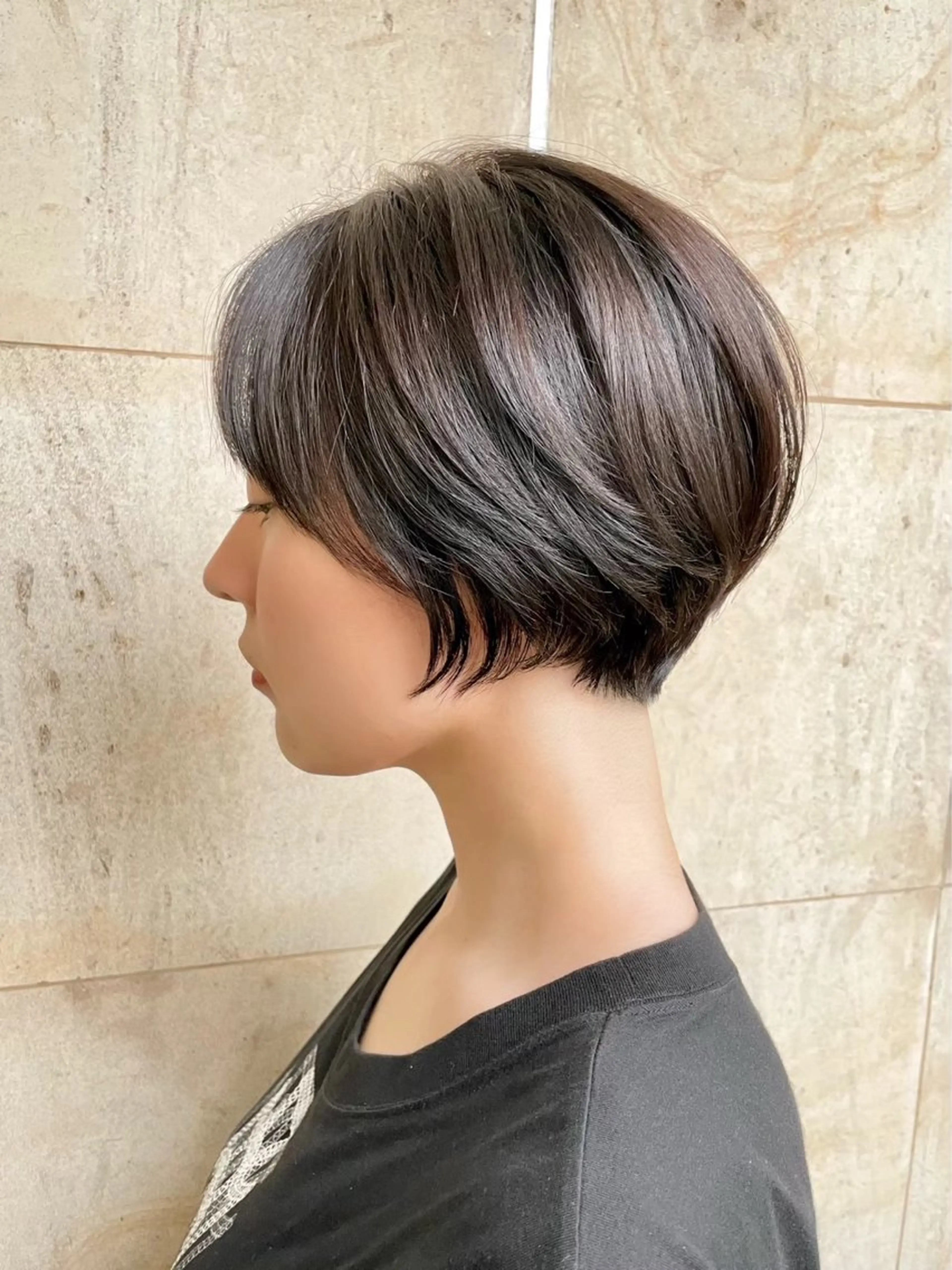 ショート ハイライト 髪質改善 縮毛矯正 トリートメント 艶髪/髪質改善/ NATSUKI🍯のヘアスタイル