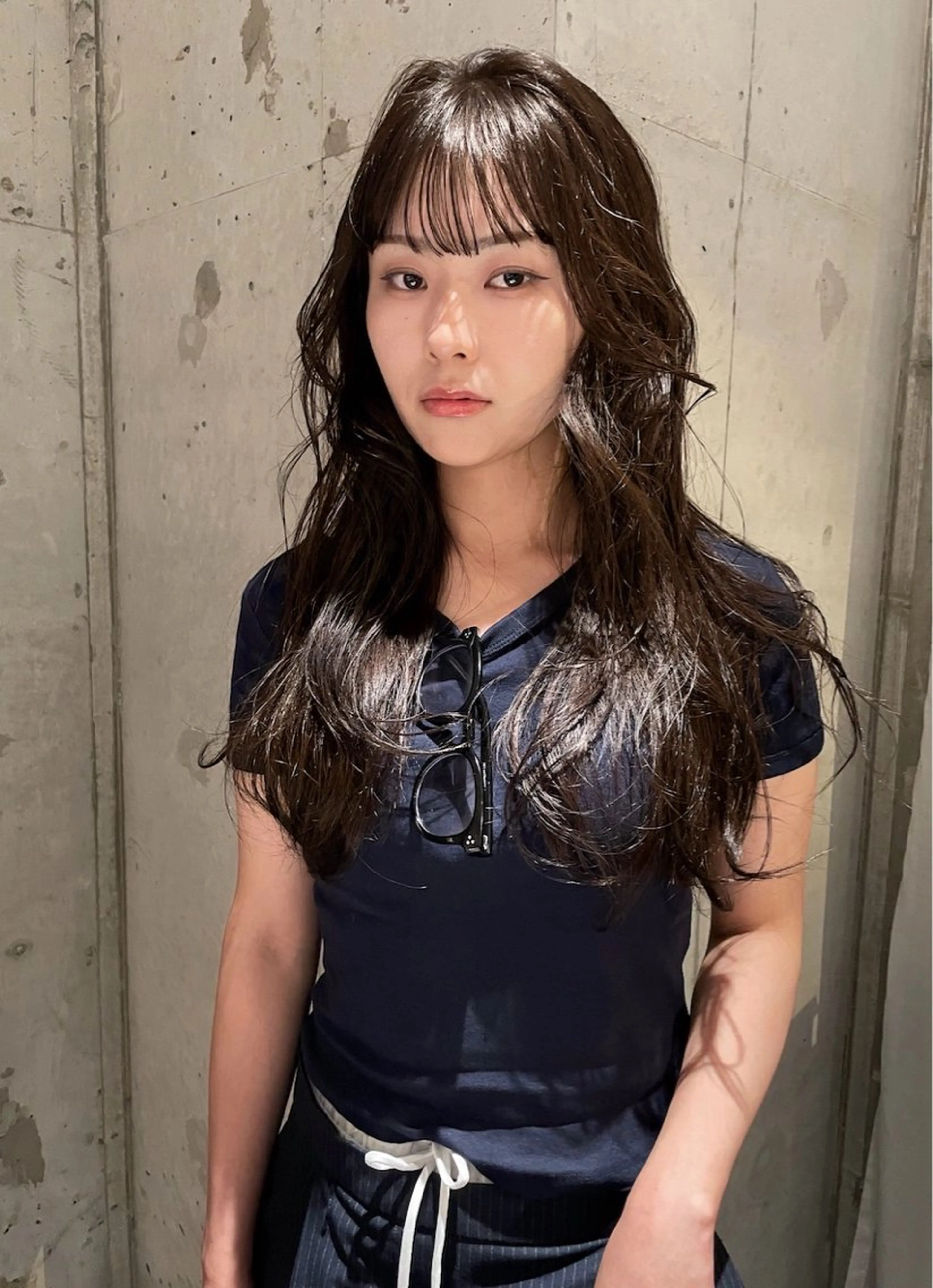 ロング カラー カット ヘアカラー sano rikitoのヘアスタイル