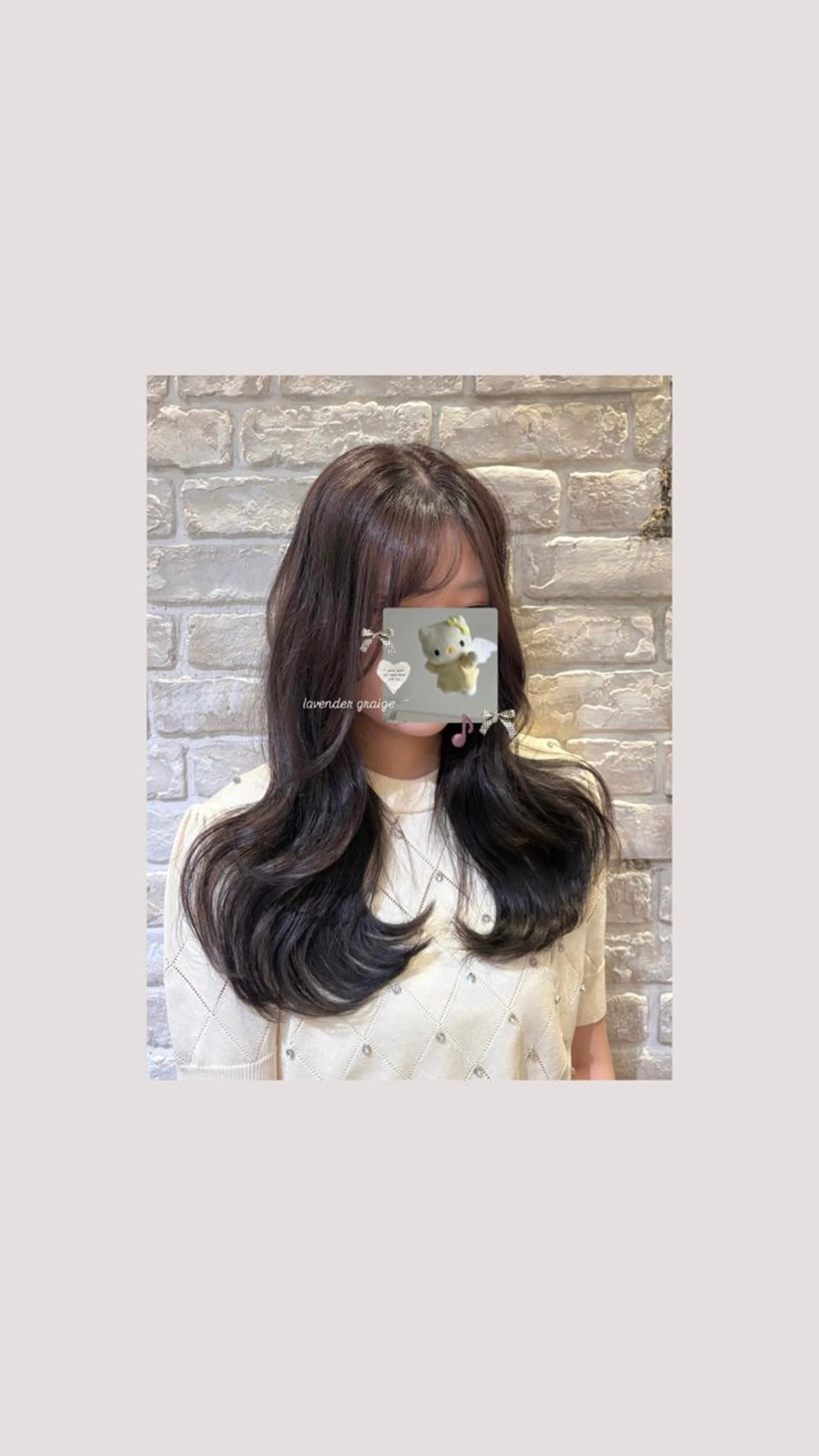 ロング カラー ブリーチ ダブルカラー インナーカラー 髪質改善 韓国風ヘア ヘアカラー elto所属・elto 四条烏丸⌇ ひ な たのヘアスタイル