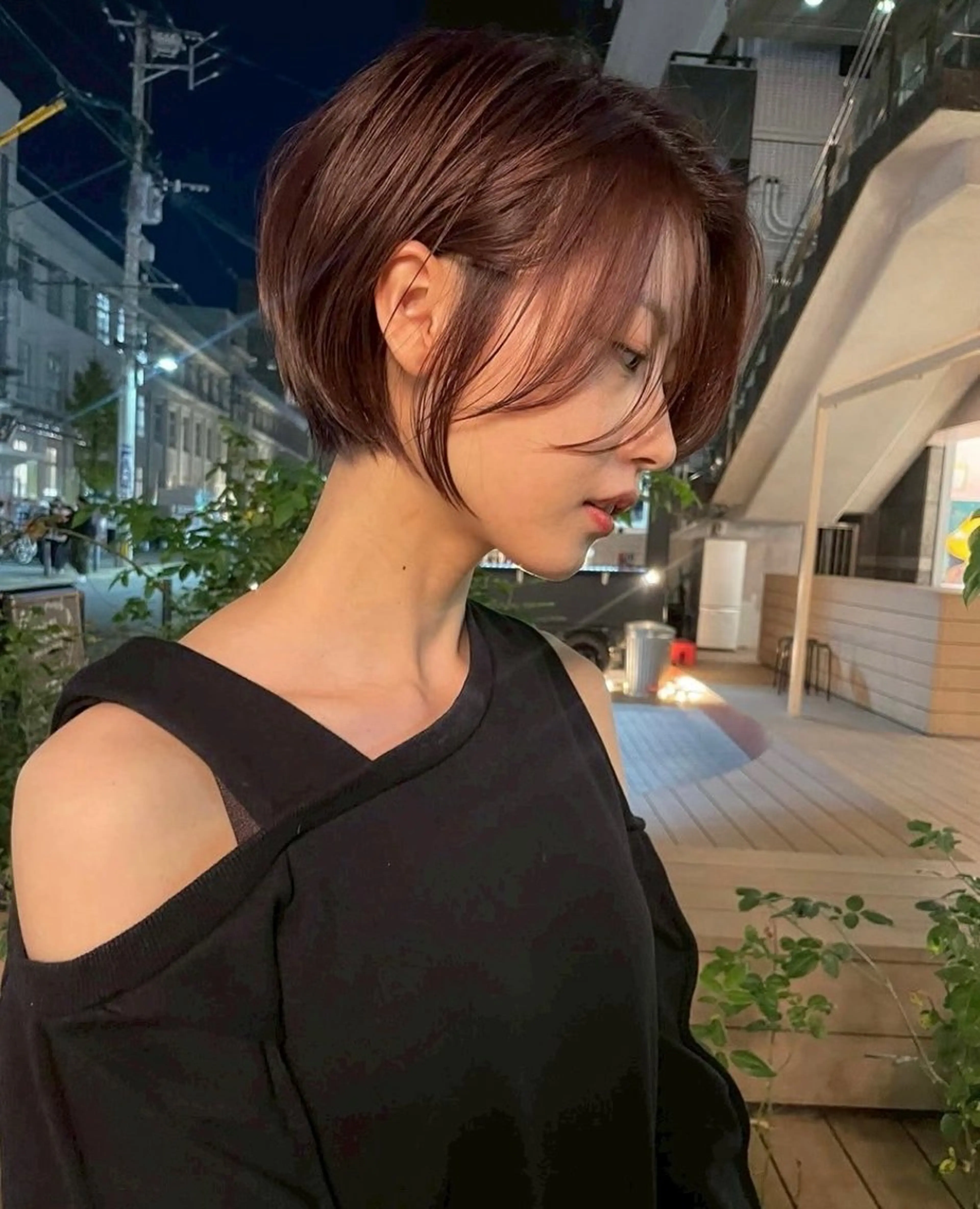 ショート カット ヘアカラー トリートメント ✂️ショート・ボブ Lond　Bloomのヘアスタイル