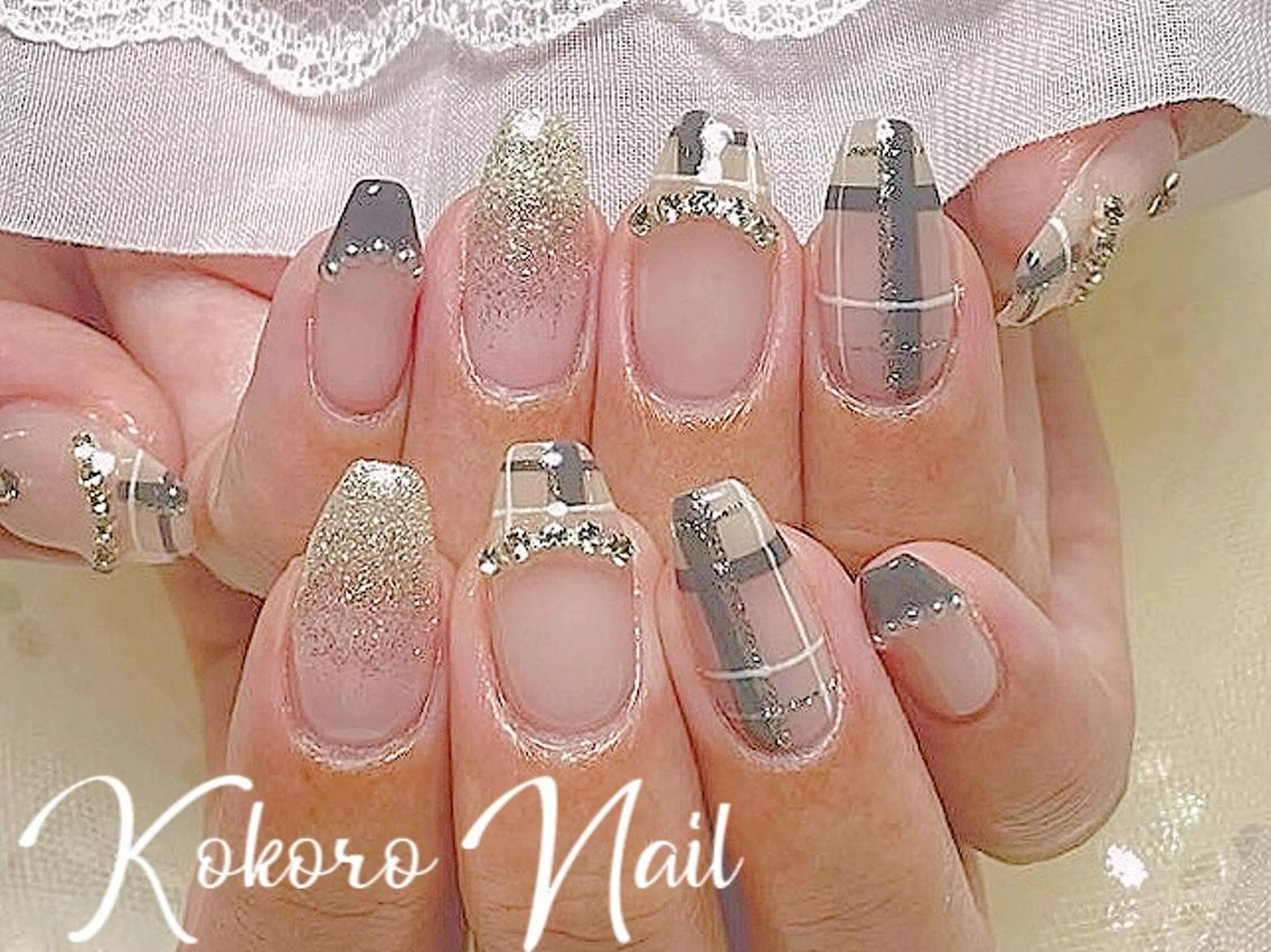 ネイル ハンドネイル 💗KOKORO NAIL💗のネイルデザイン