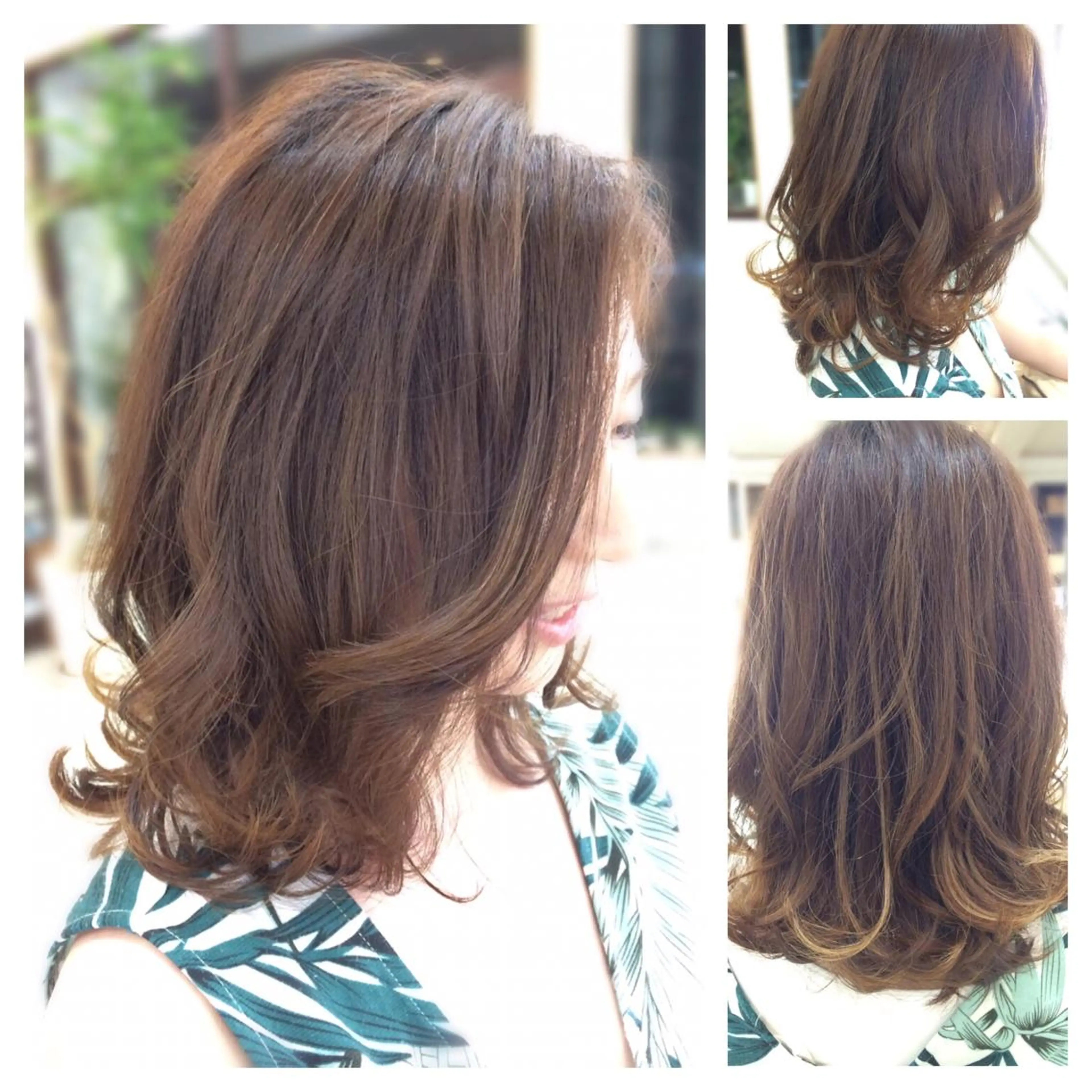 ミディアム Hair VERDEのヘアスタイル