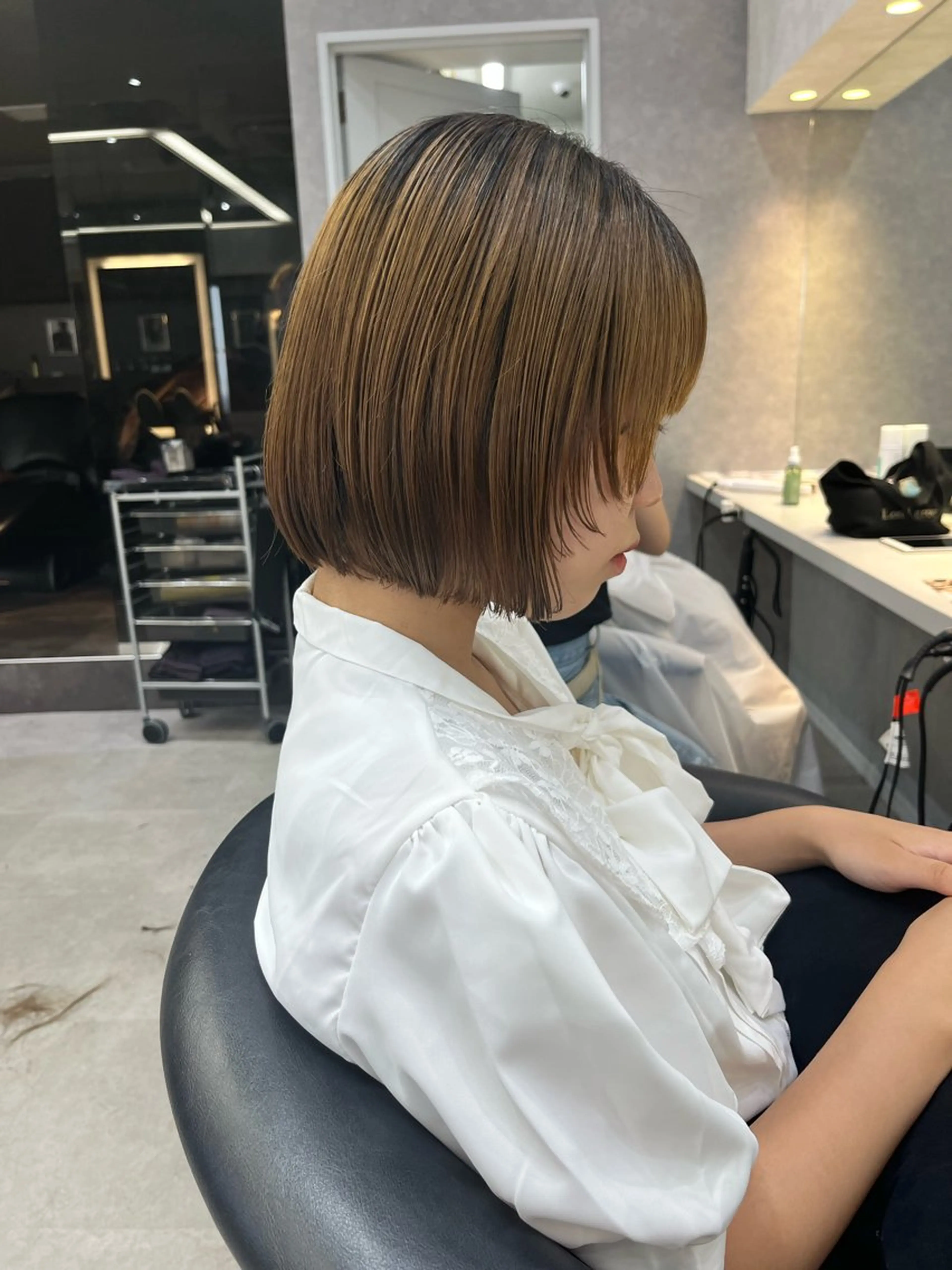 ショート 池袋/似合わせ/縮毛 髪質改善【ugen】のヘアスタイル