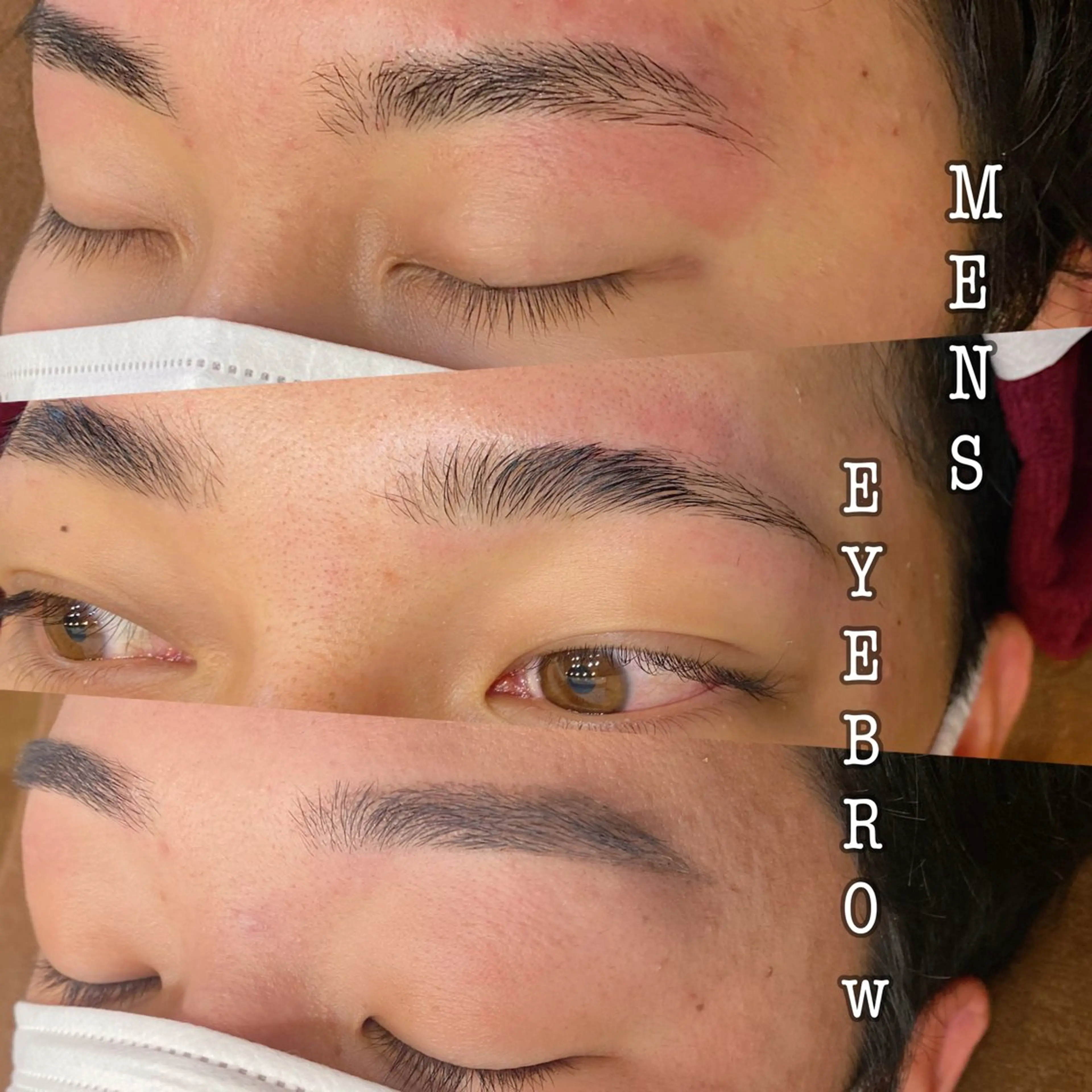 【men’s】アイブロウwax🦍の写真