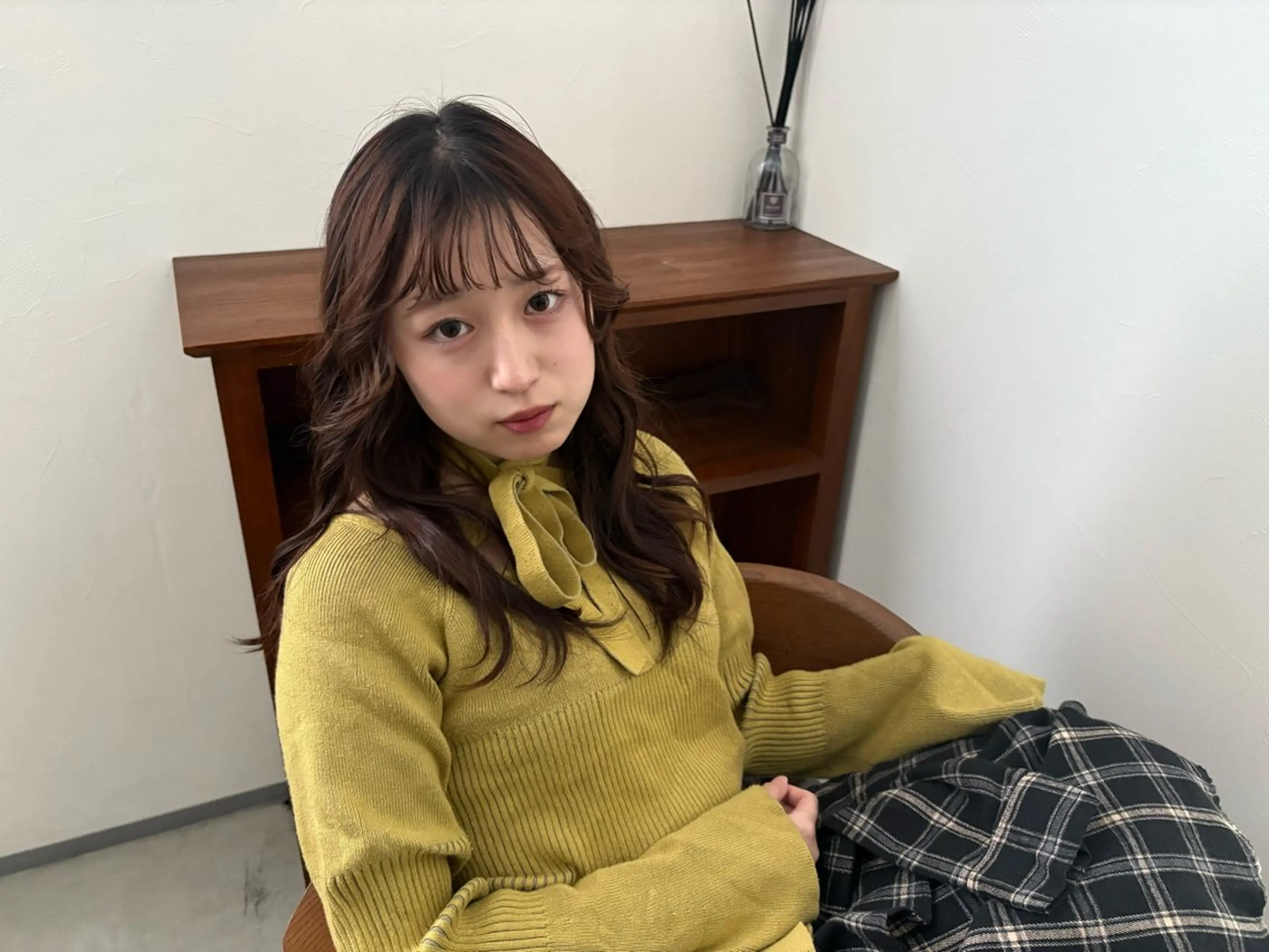 セミロング カラー ヘアカラー くすみカラー/ ora🪡🤎のヘアスタイル