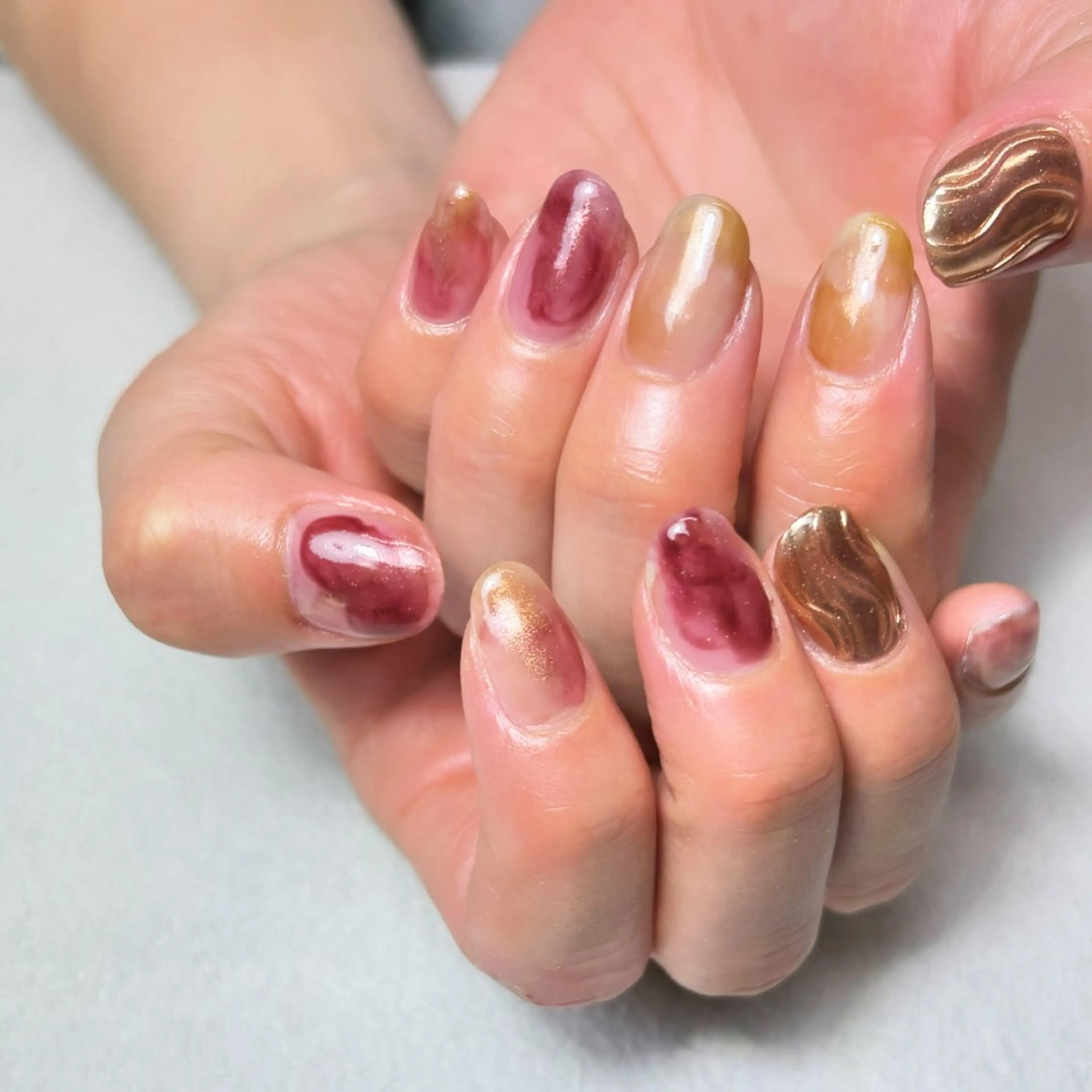 ネイル ハンドネイル Koa nails.のネイルデザイン