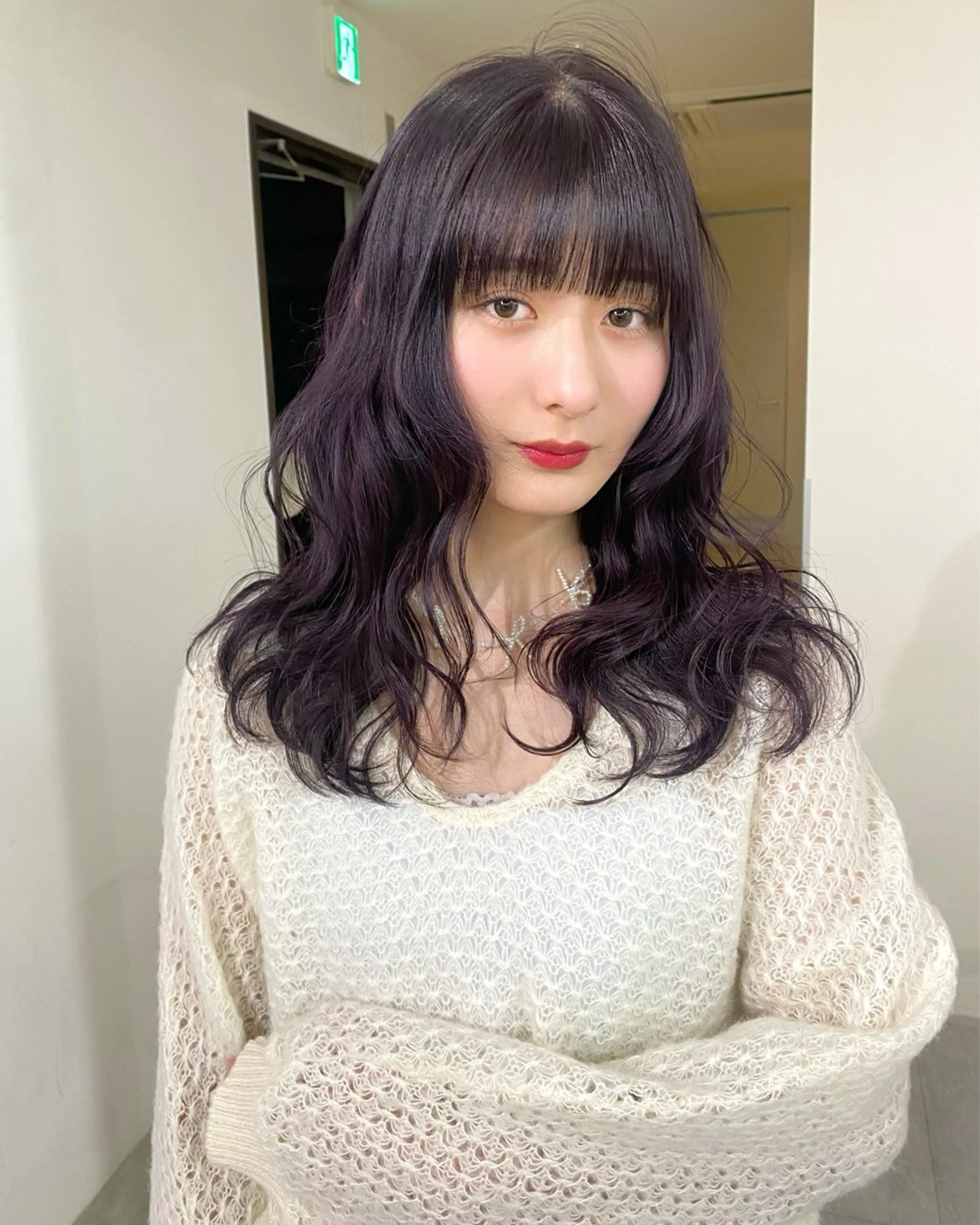 カラー ベージュカラー ブリーチ ラベンダーカラー ピンクカラー 卒業式のヘアスタイル ヘアカラー mizuki/ピンク ベージュ.レイヤーのヘアスタイル