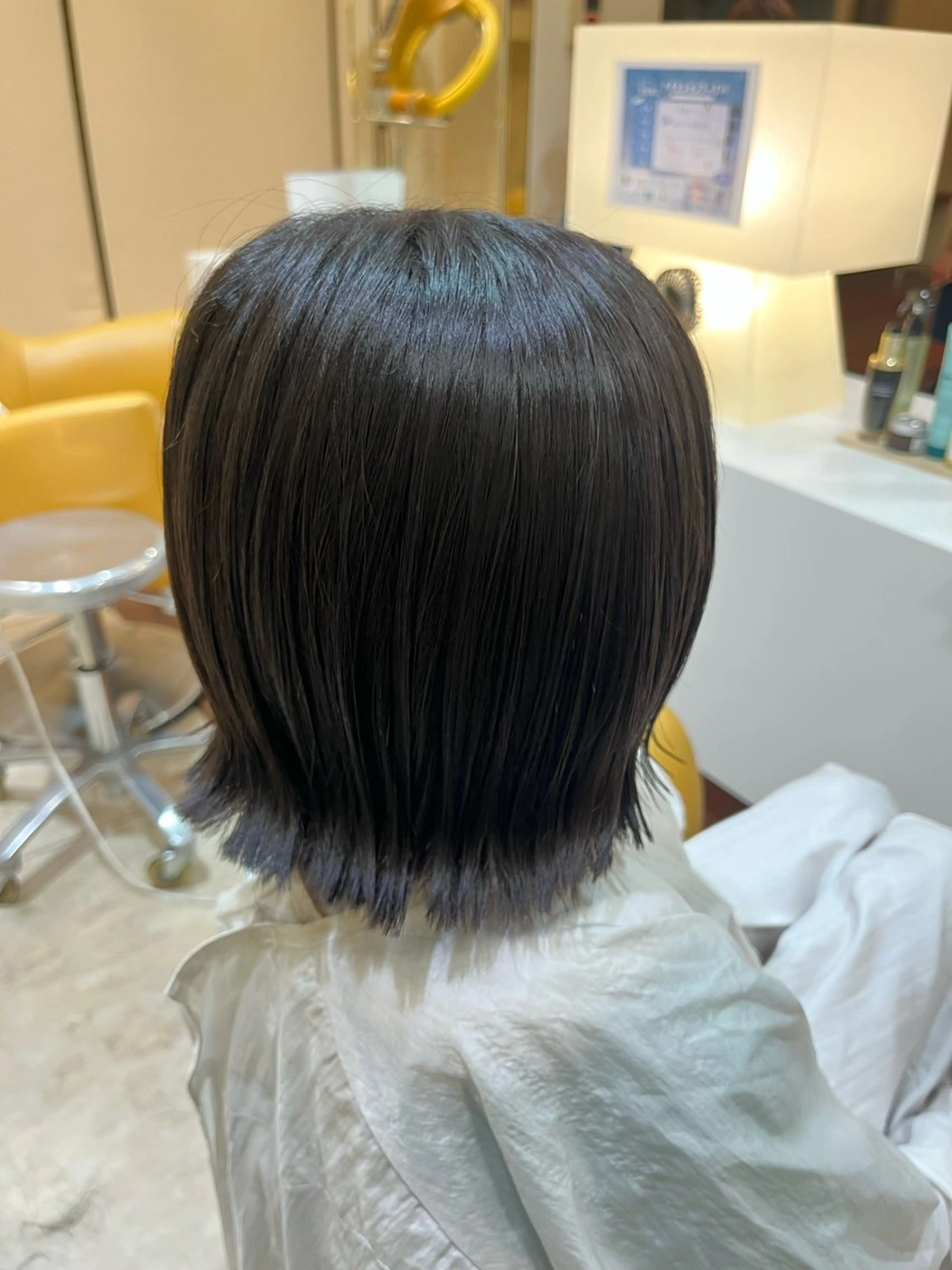 ミディアム ボブ 外ハネヘア 小幡 姫楽のヘアスタイル