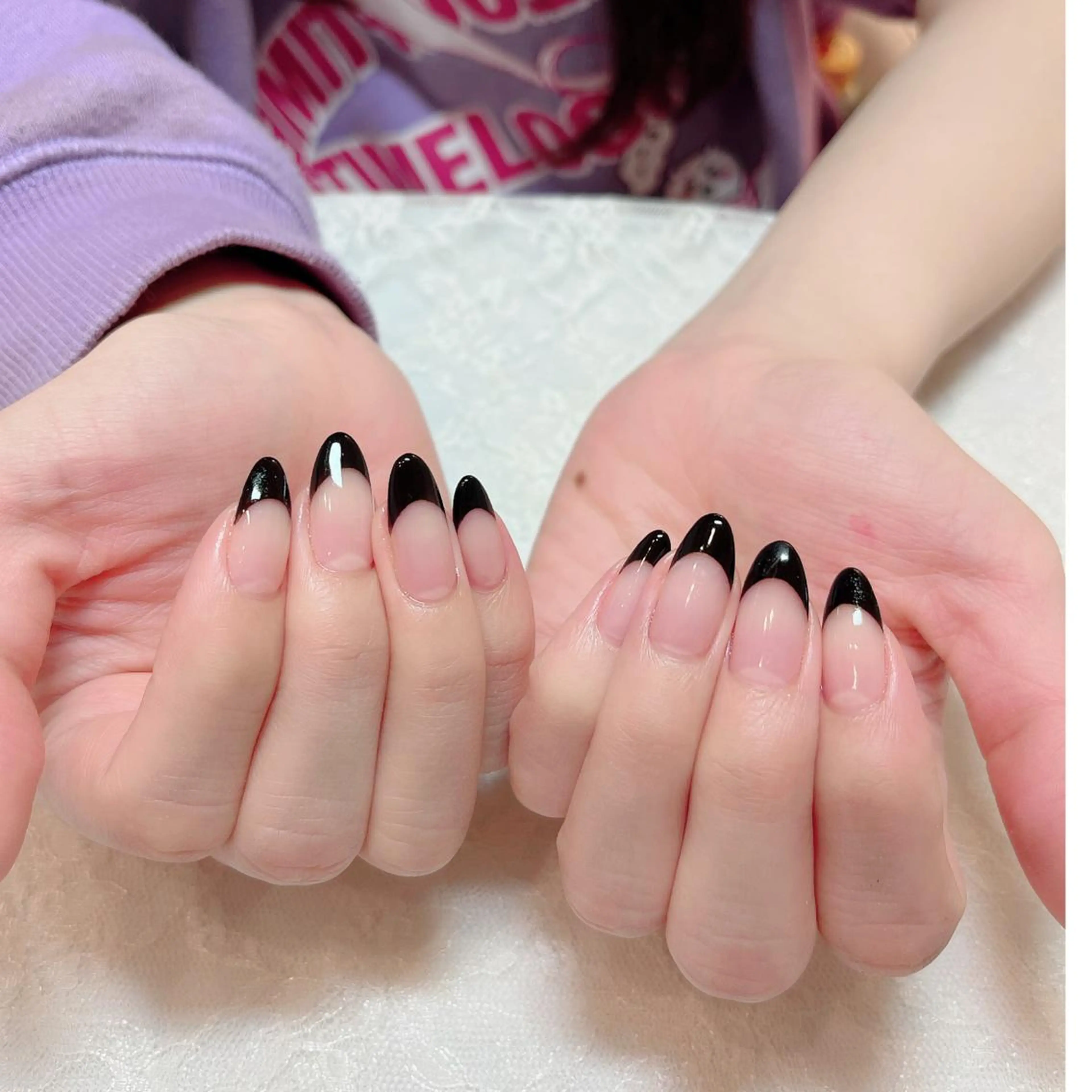 ネイル フレンチネイル ハンドネイル aoinail所属・aoi nailのネイルデザイン