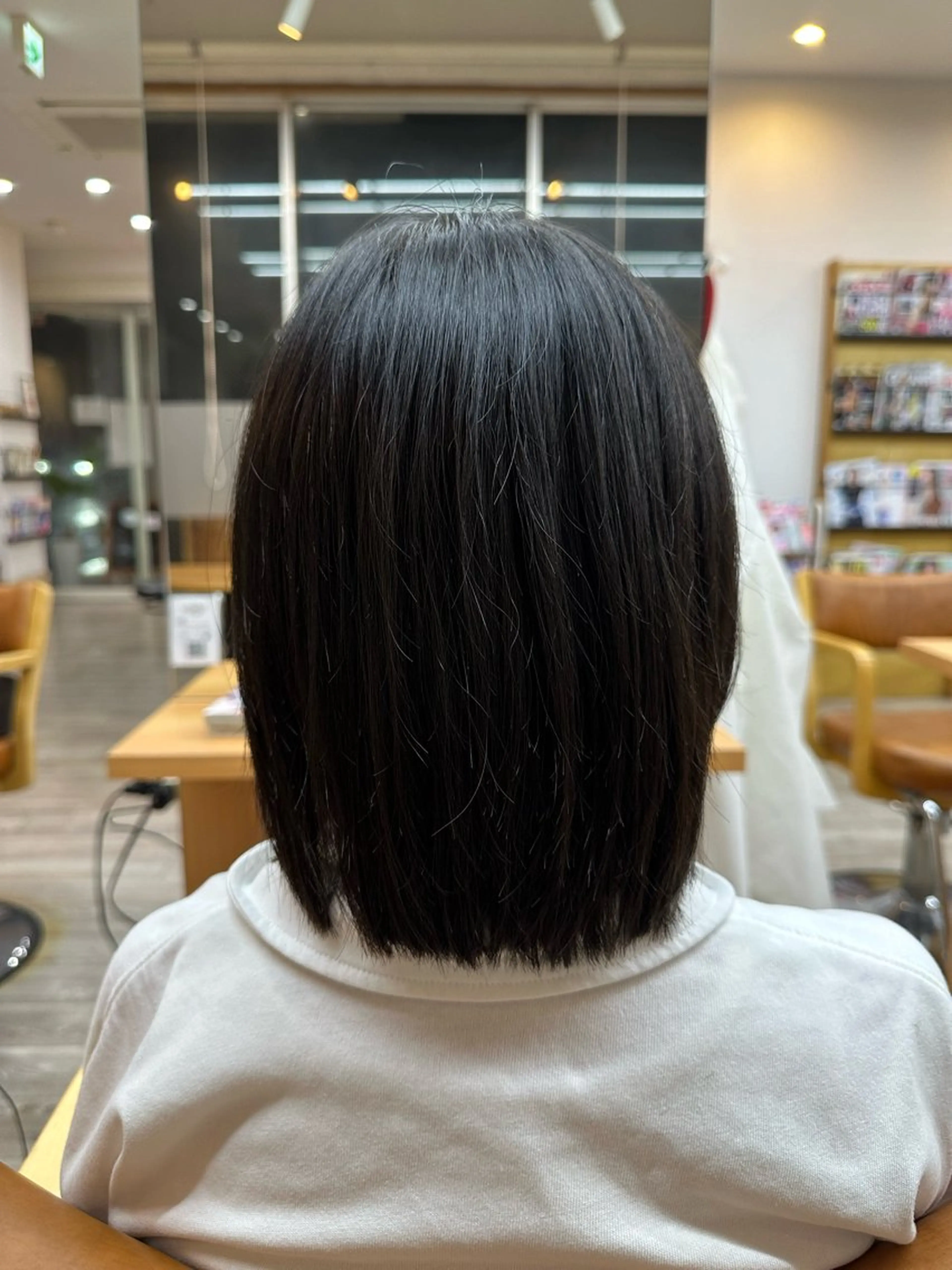 ミディアム ウルフカット 三留玲愛 /似合わせカット/のヘアスタイル