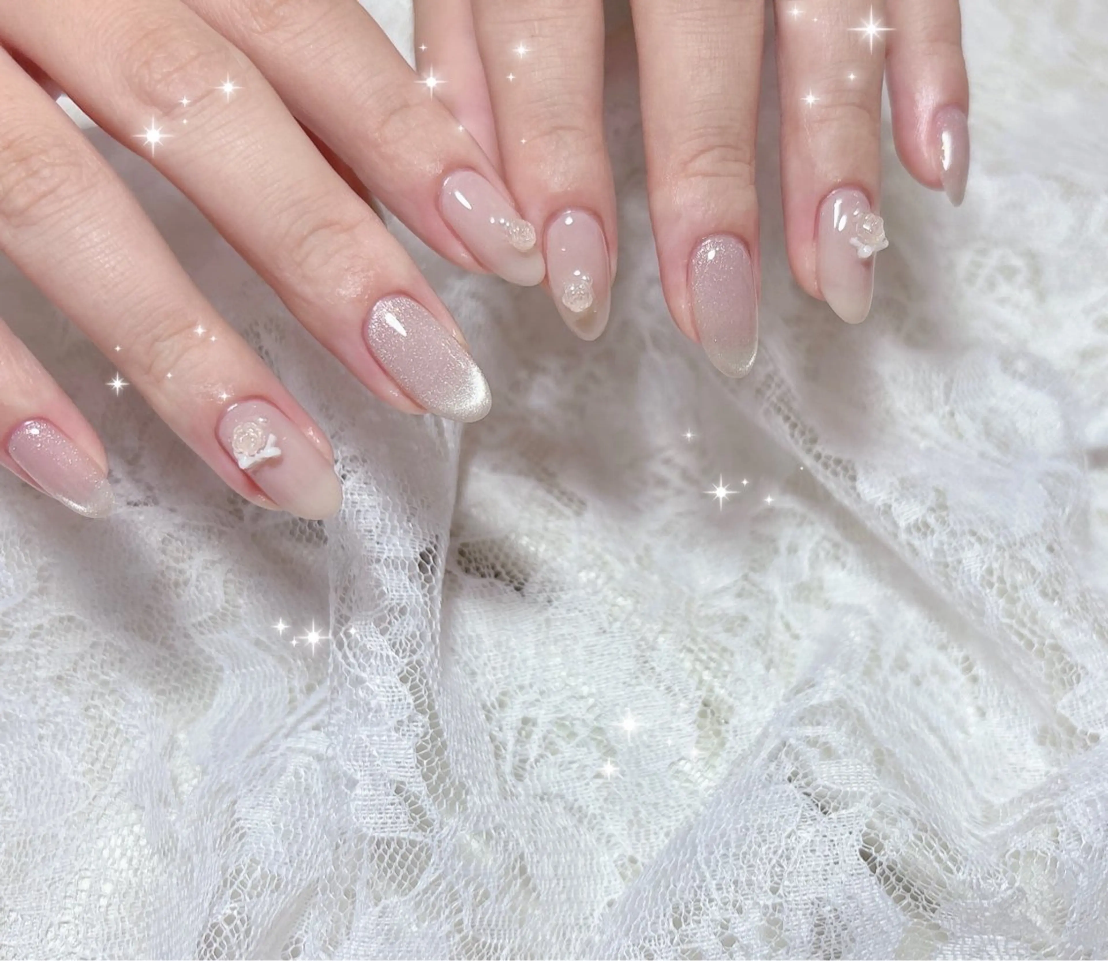 ネイル ハンドネイル FLARE NAIL フレアネイルのネイルデザイン