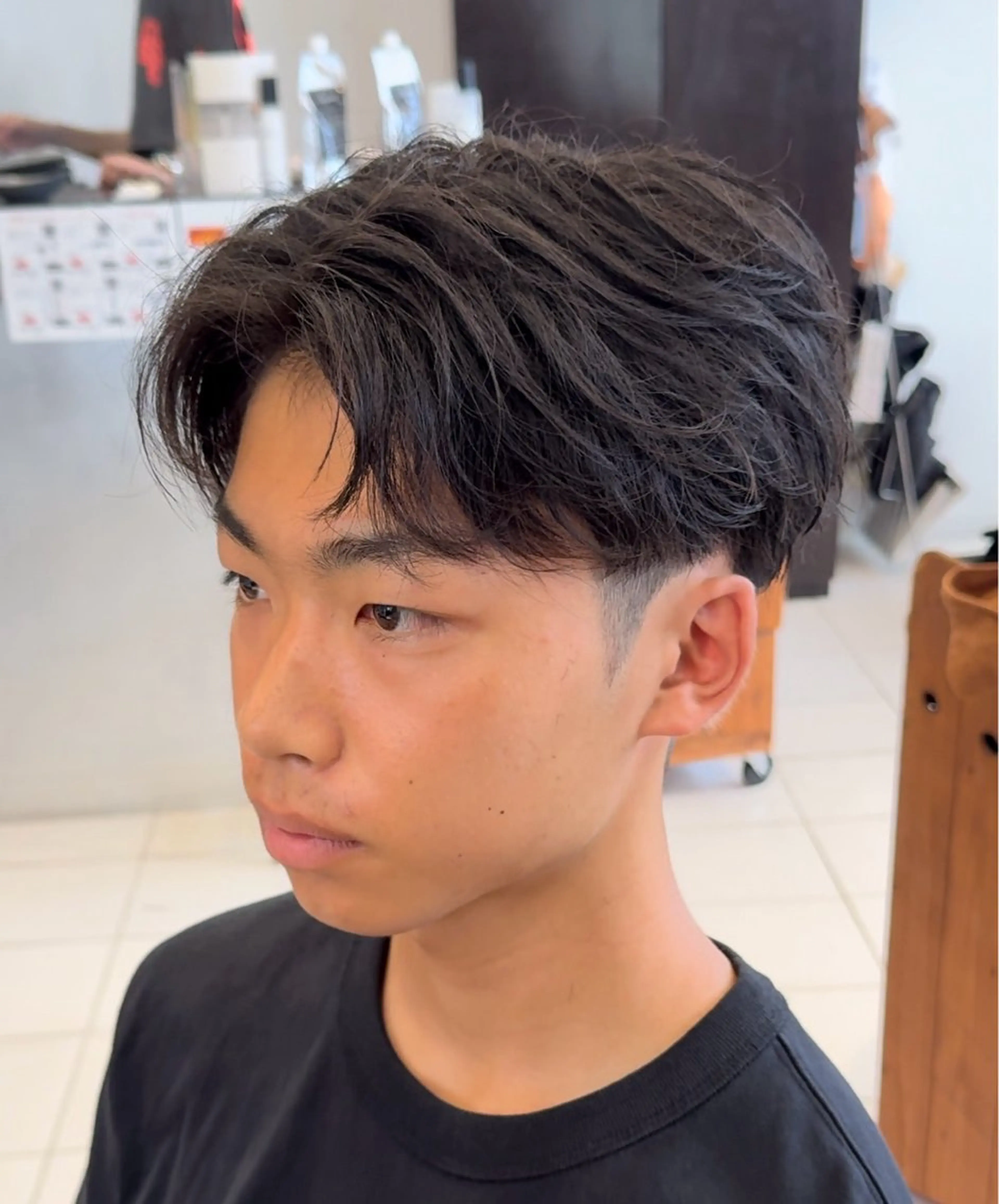 パーマ メンズ メンズパーマ ニュアンスパーマ カット パーマ vivid所属・麻生誠 メンズ特化❤️‍🔥のヘアスタイル