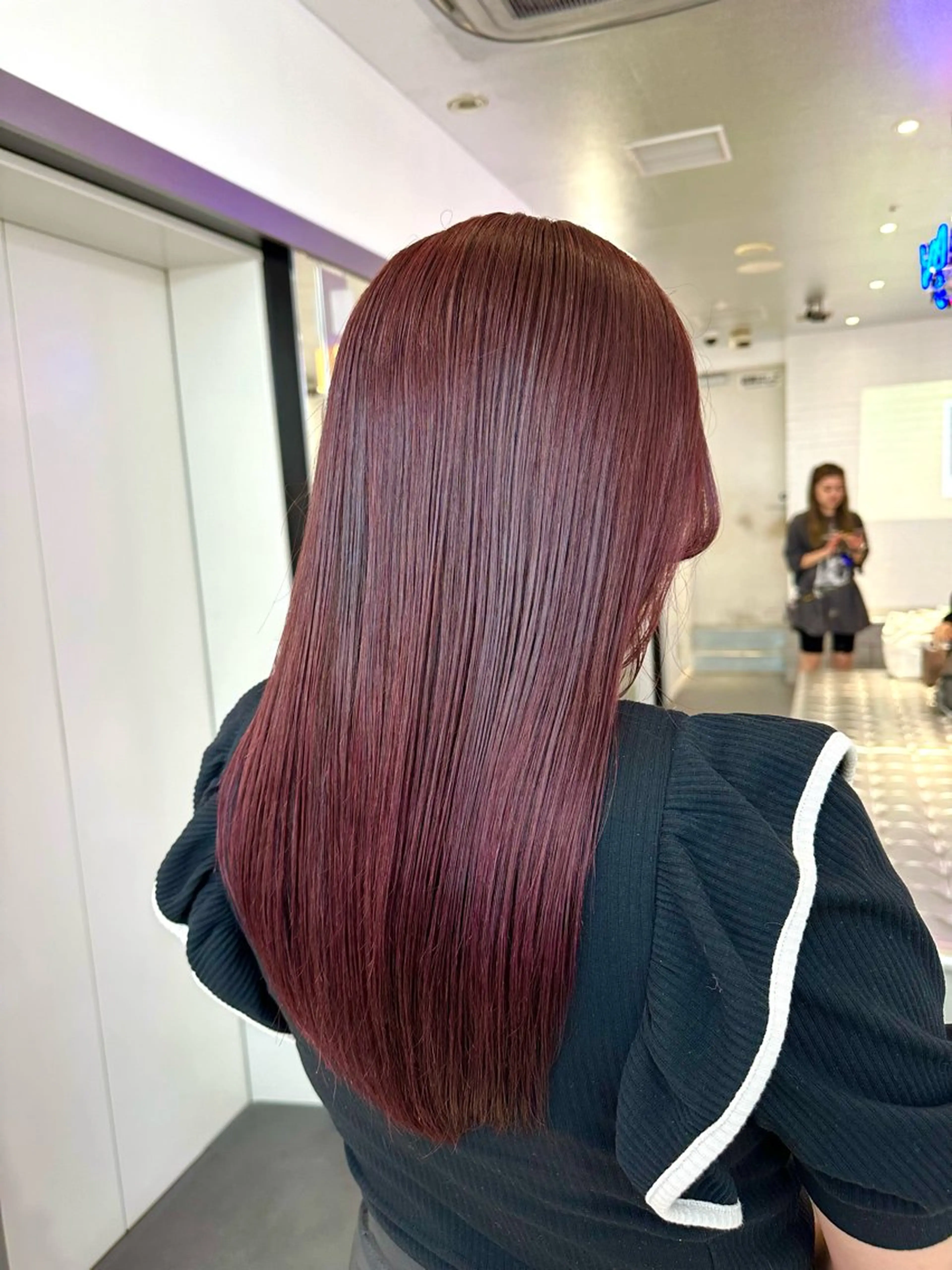 ミディアム カラー カット ヘアカラー トリートメント 🌈ベージュ艶髪🌈 ボブ/ユウトのヘアスタイル