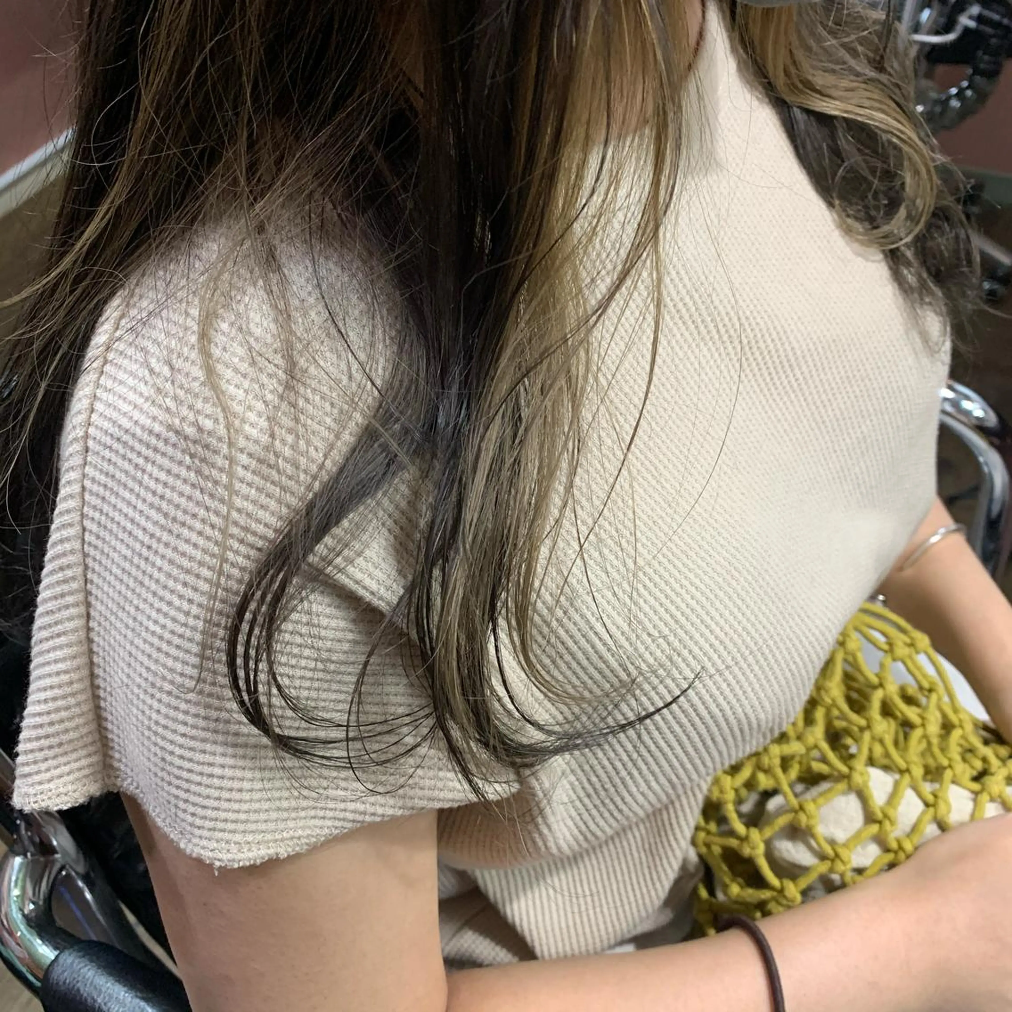 ロング カラー chouette/ 根本優希のヘアスタイル