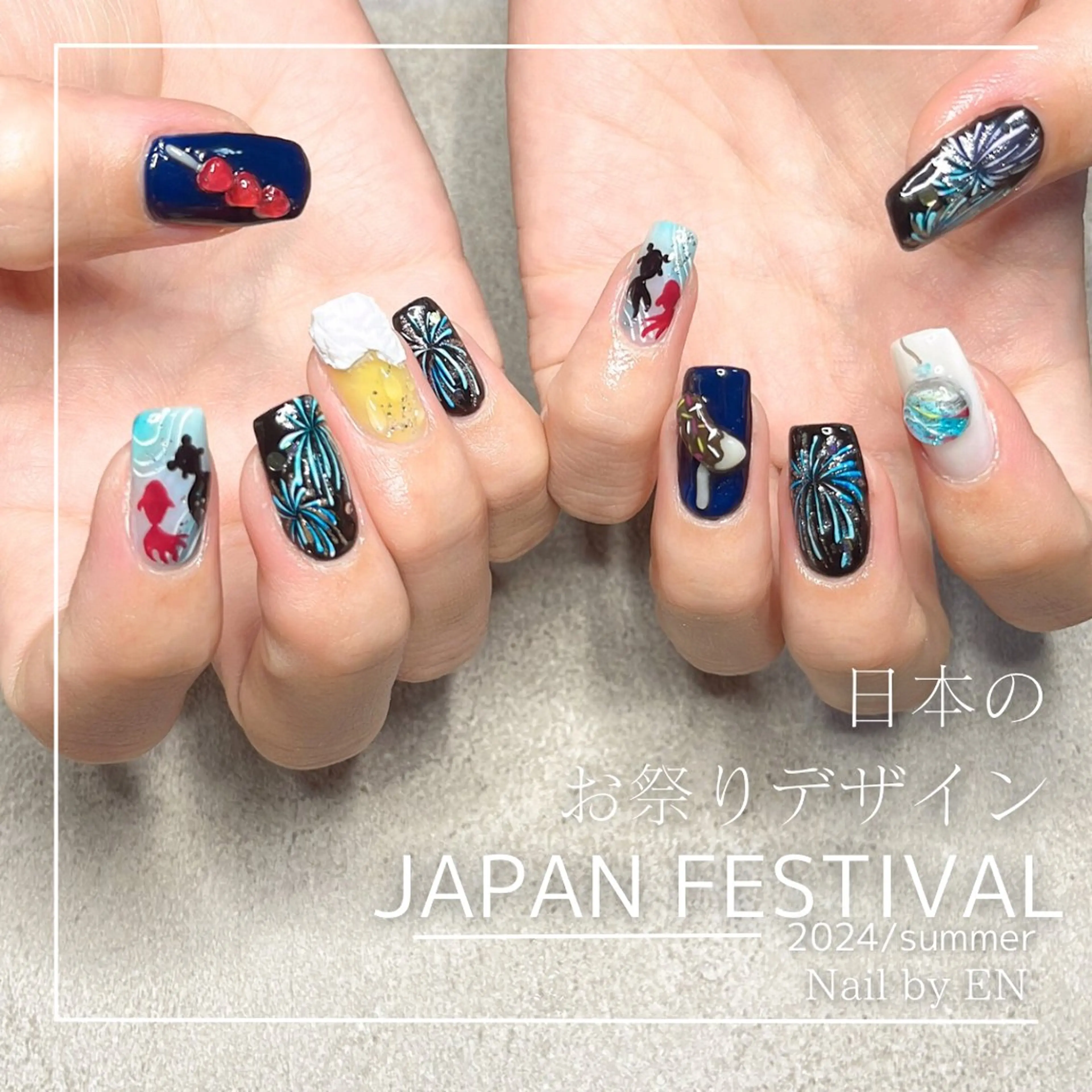ネイル Nail&Wax by ENのネイルデザイン