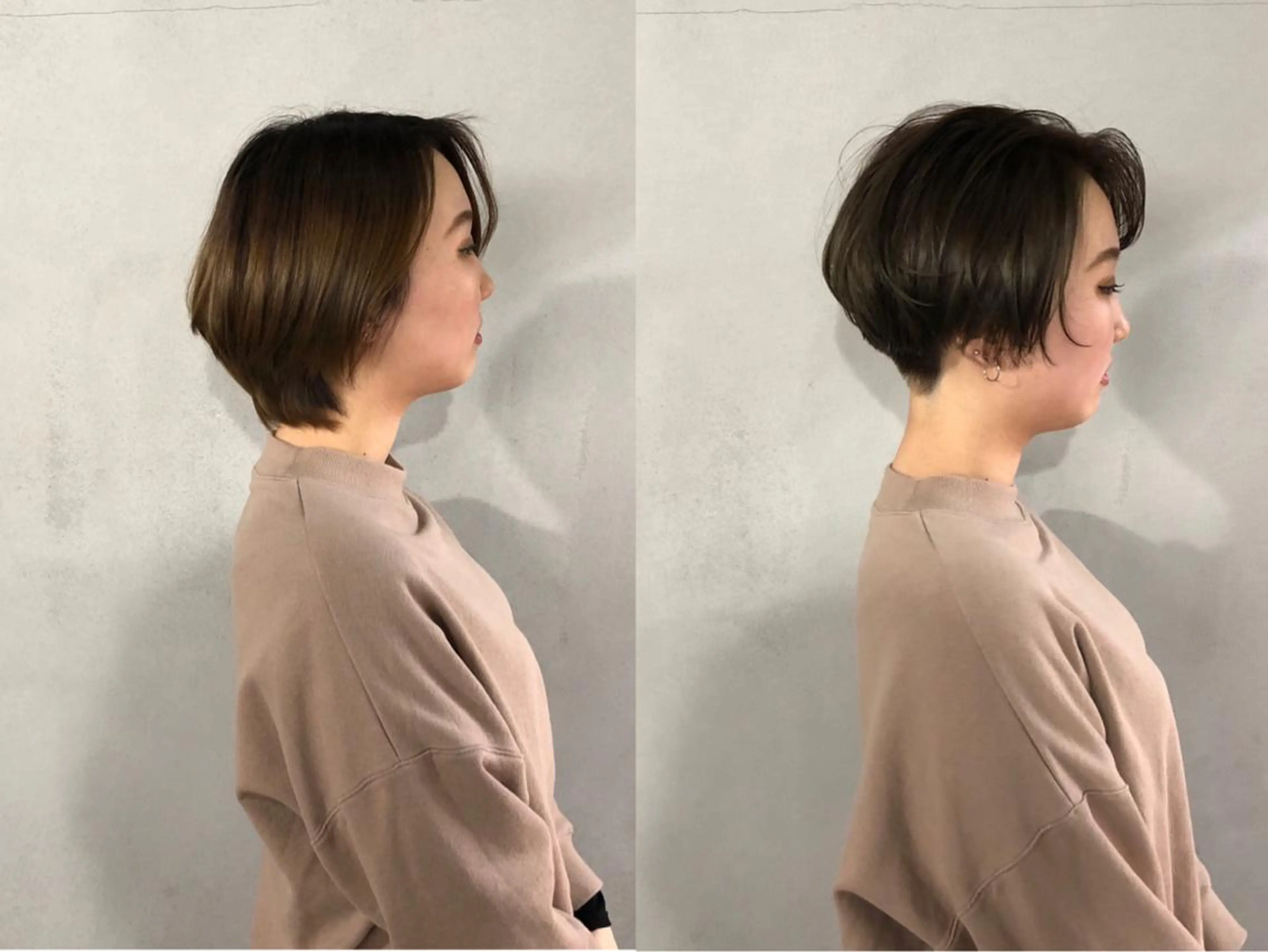 ショート カラー ショートヘア カット ヘアカラー ボブ/ショート/ 白髪染め/メンズ葛西のヘアスタイル