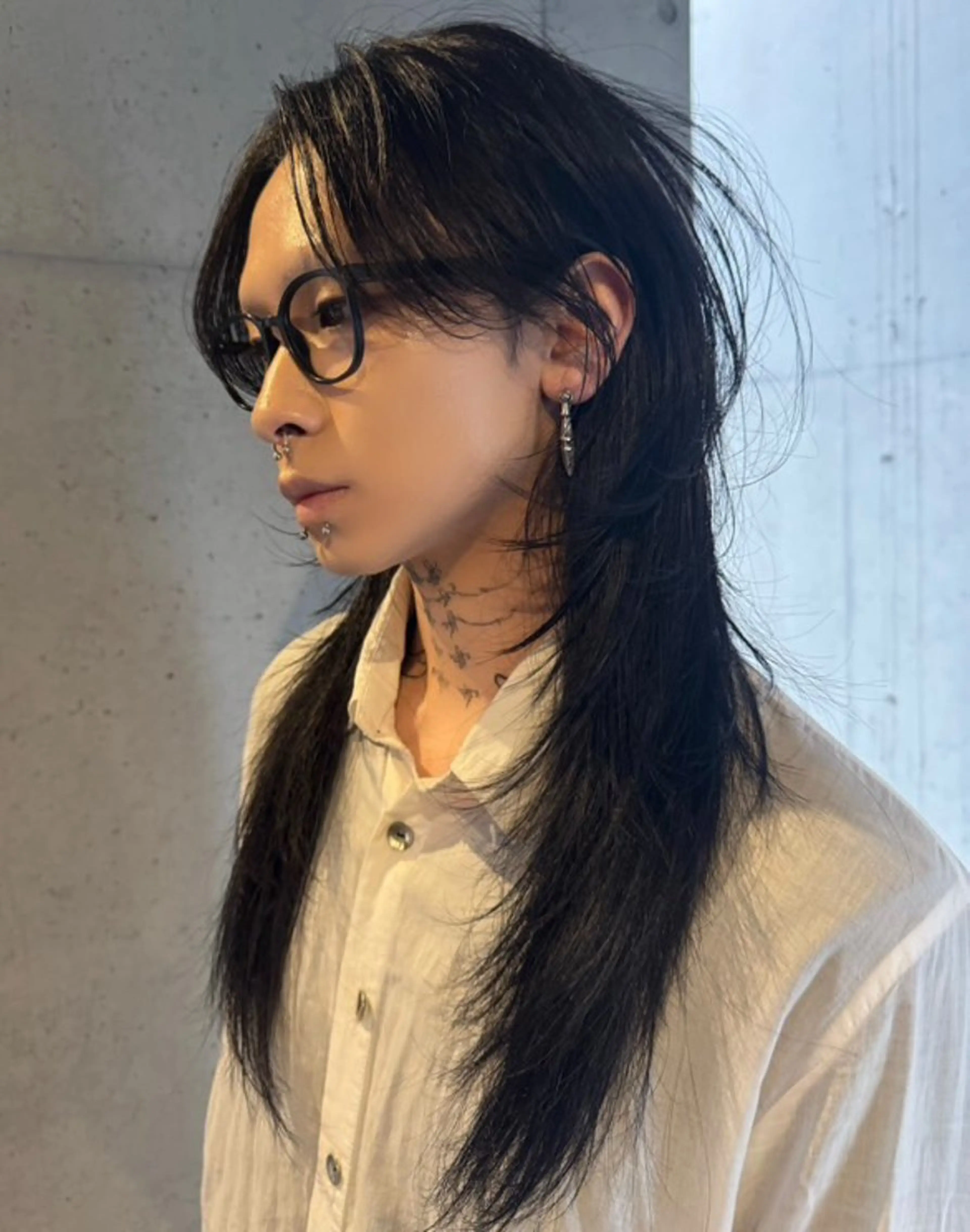 ロング カラー カット ヘアカラー トリートメント ハイトーン/レイヤー だいちのヘアスタイル