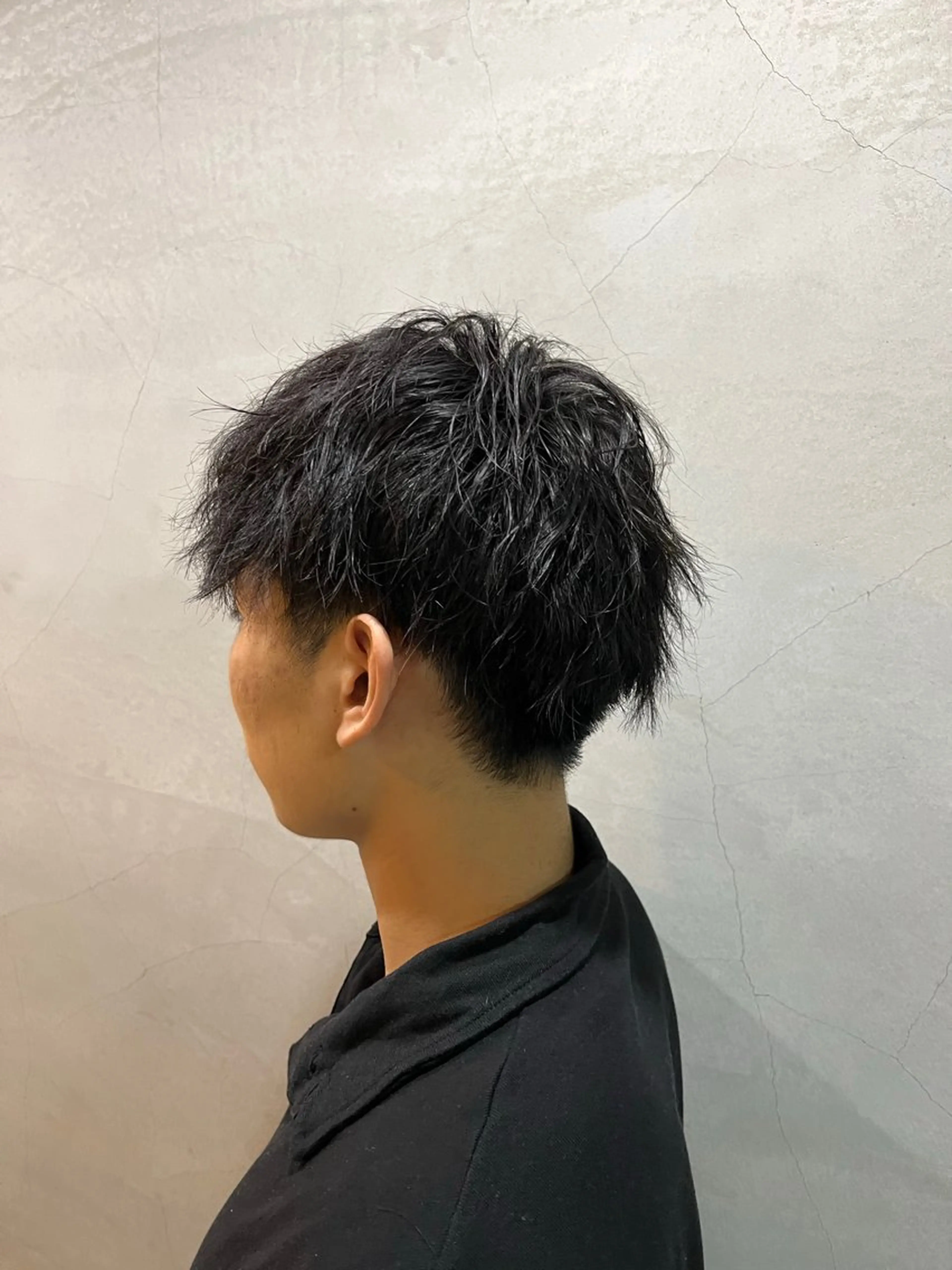 ショート パーマ ツイストスパイラルパーマ スパイラルパーマ 山根 桜のヘアスタイル